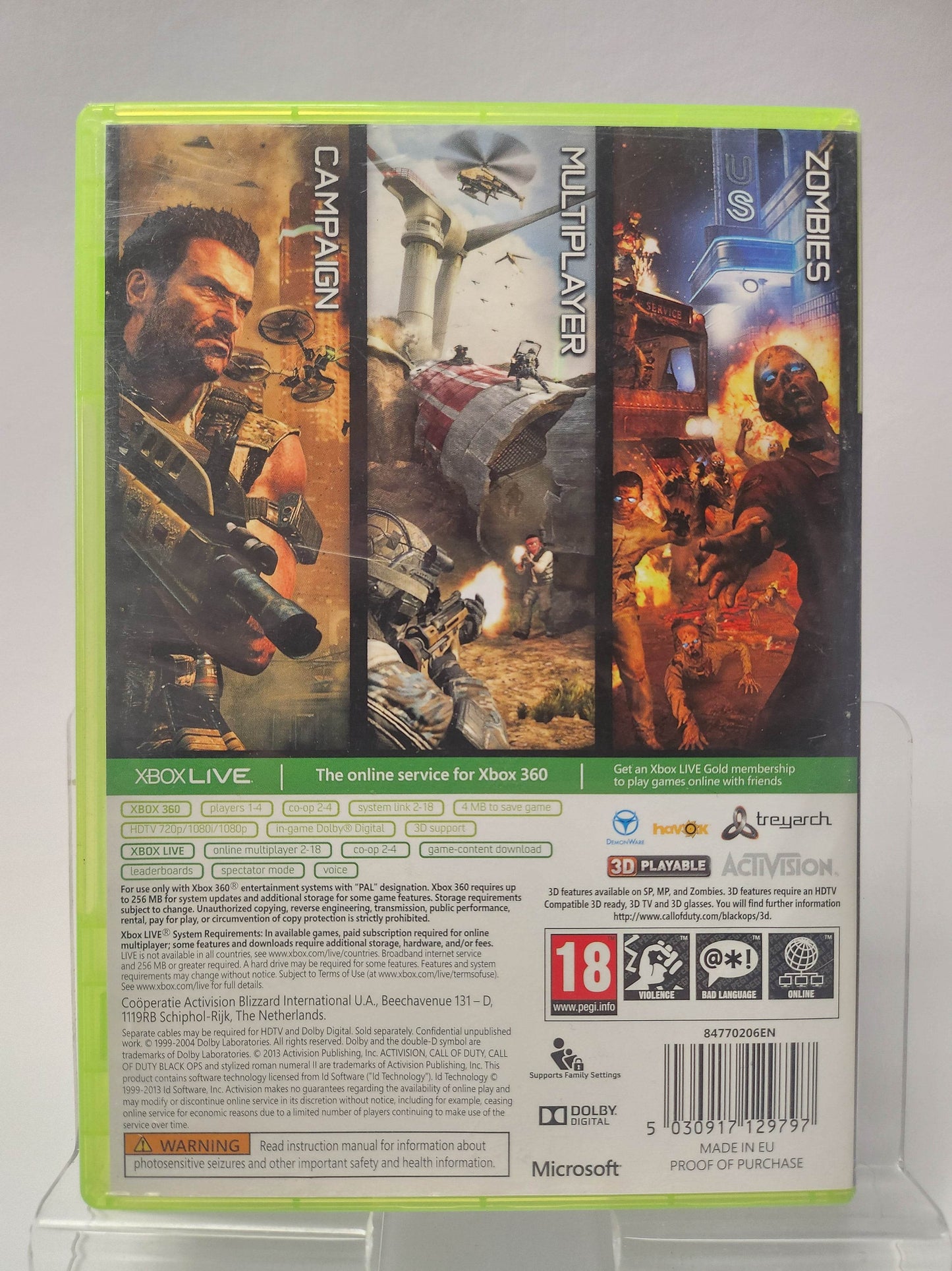 Call of Duty Black Ops II Xbox 360 - Feniks Gameshop