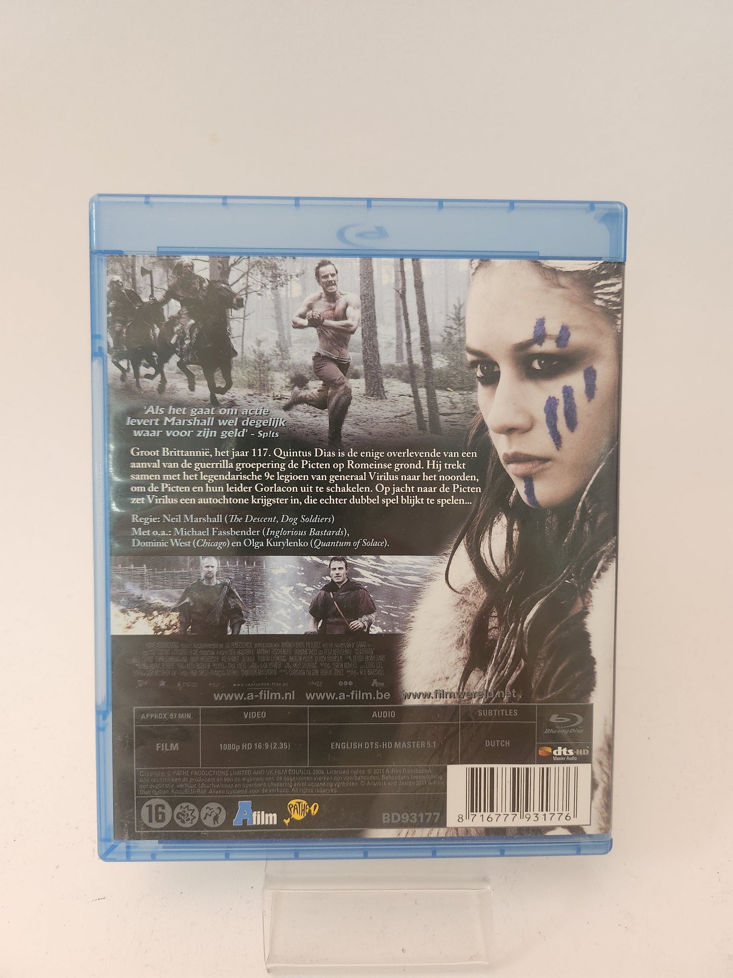 Centurion Blu-Ray Michael Fassbender Neil Marshall - Blu-Ray