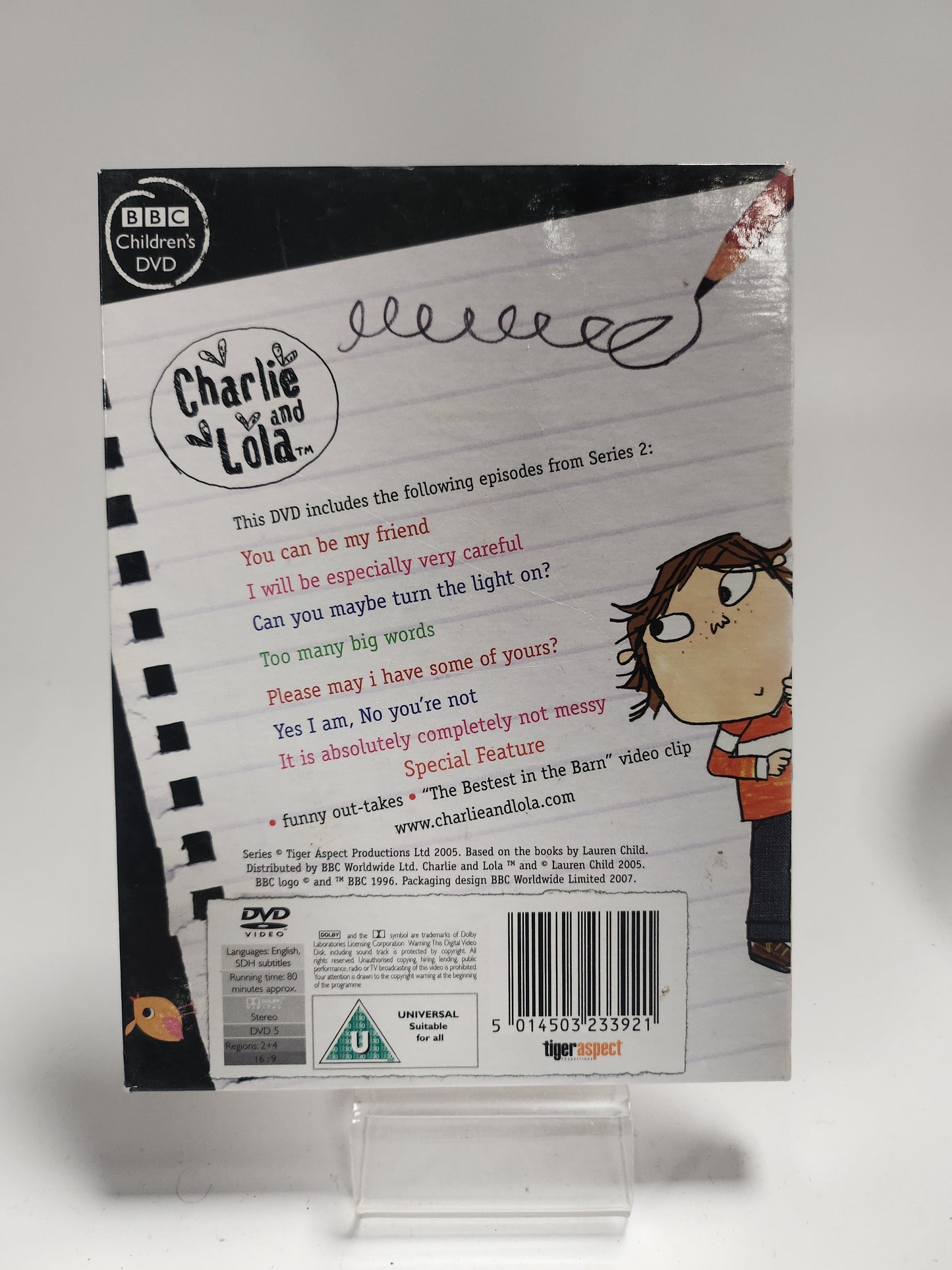 Charlie and Lola Five Dvd Kids - Dvd kids
