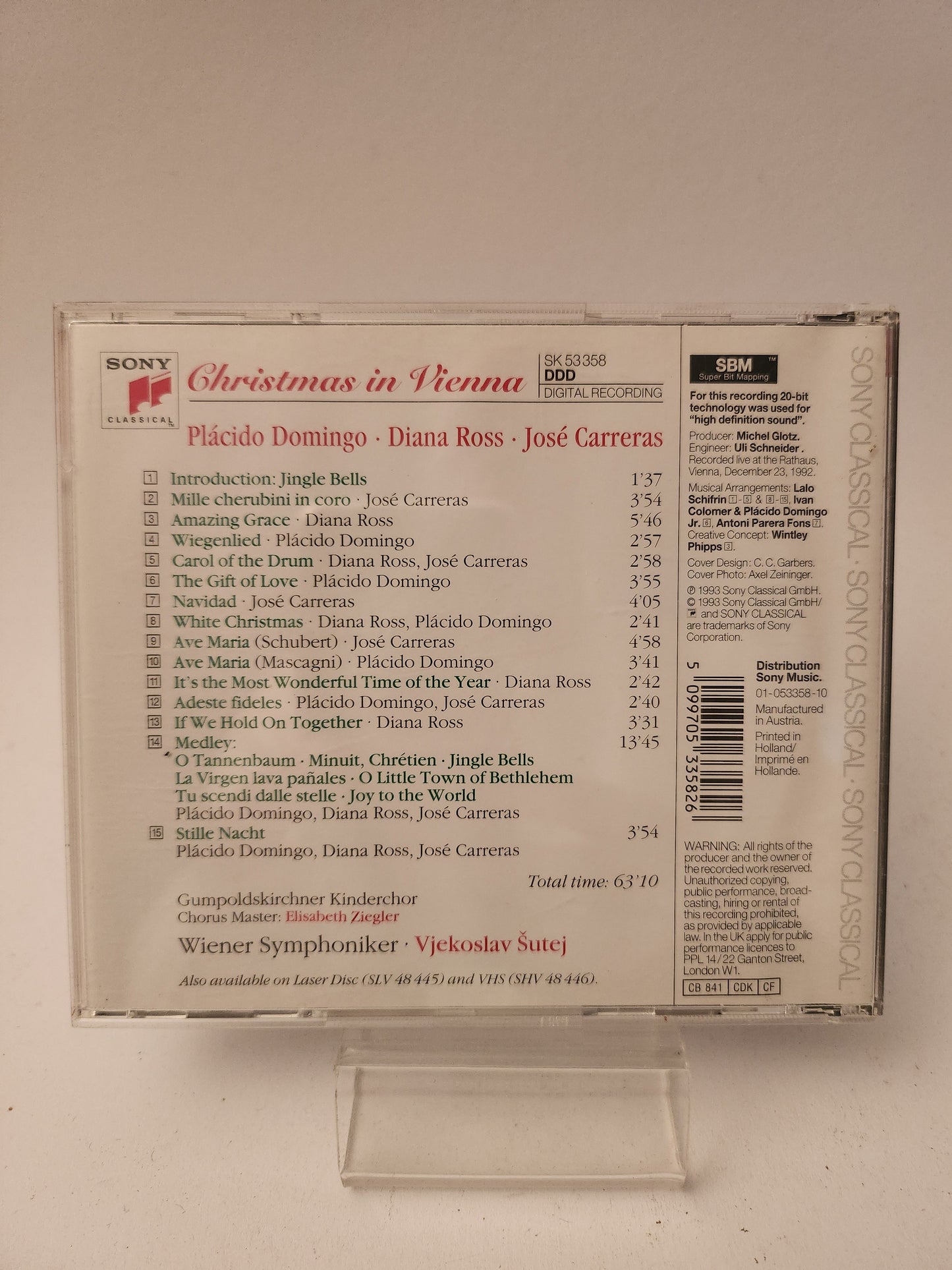 Christmas in Vienna CD - Cd