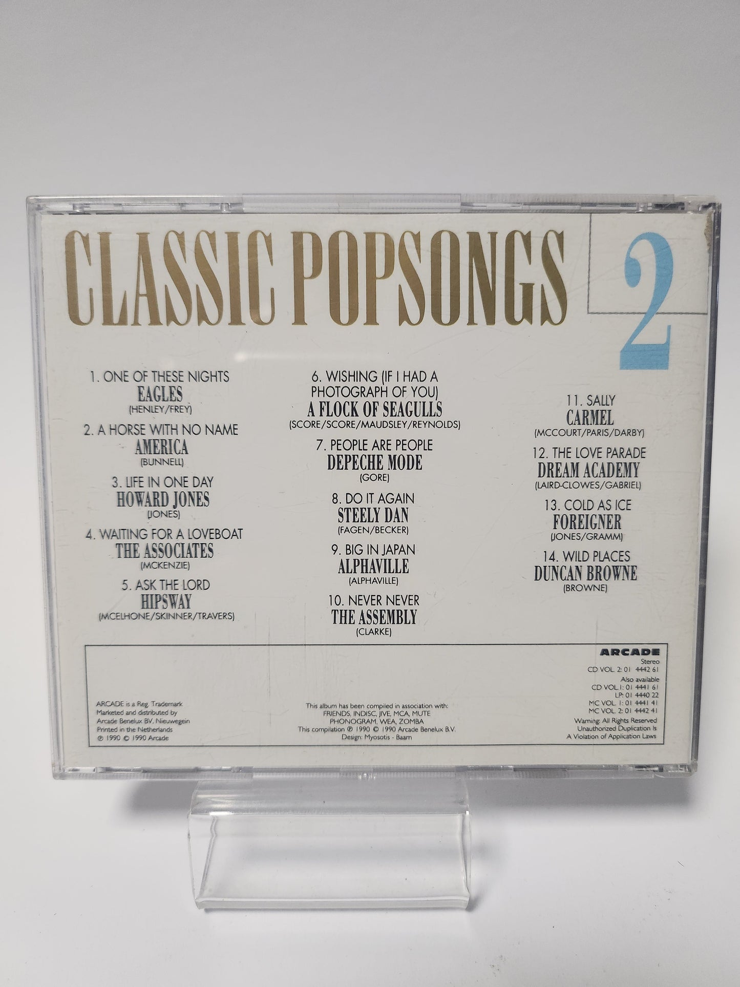 Classic Pop Songs 2 CD - Cd