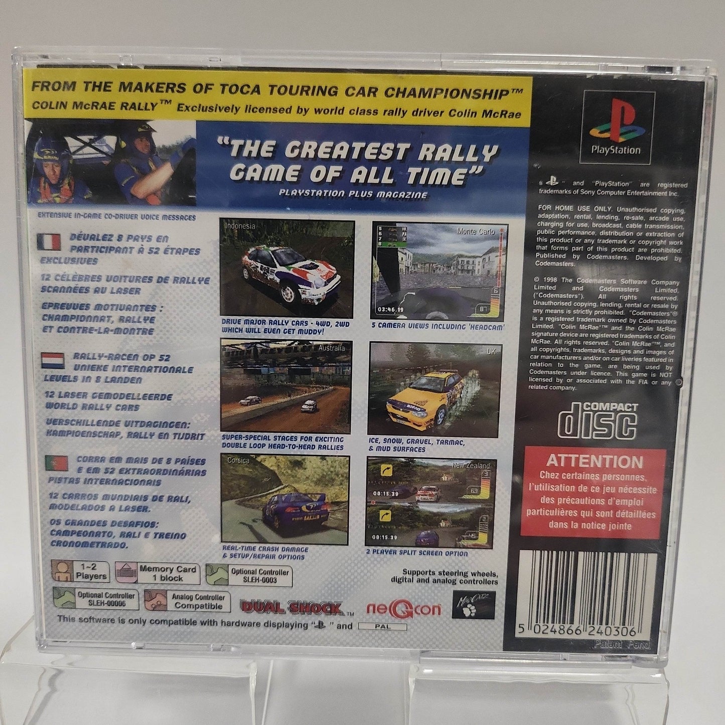 Colin McRae Rally Playstation 1 - Feniks Gameshop