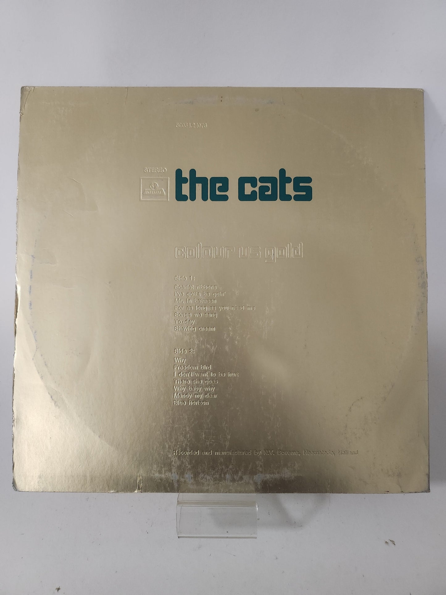 Colour Us Gold: the Cats LP Vinyl - Lp Vinyl