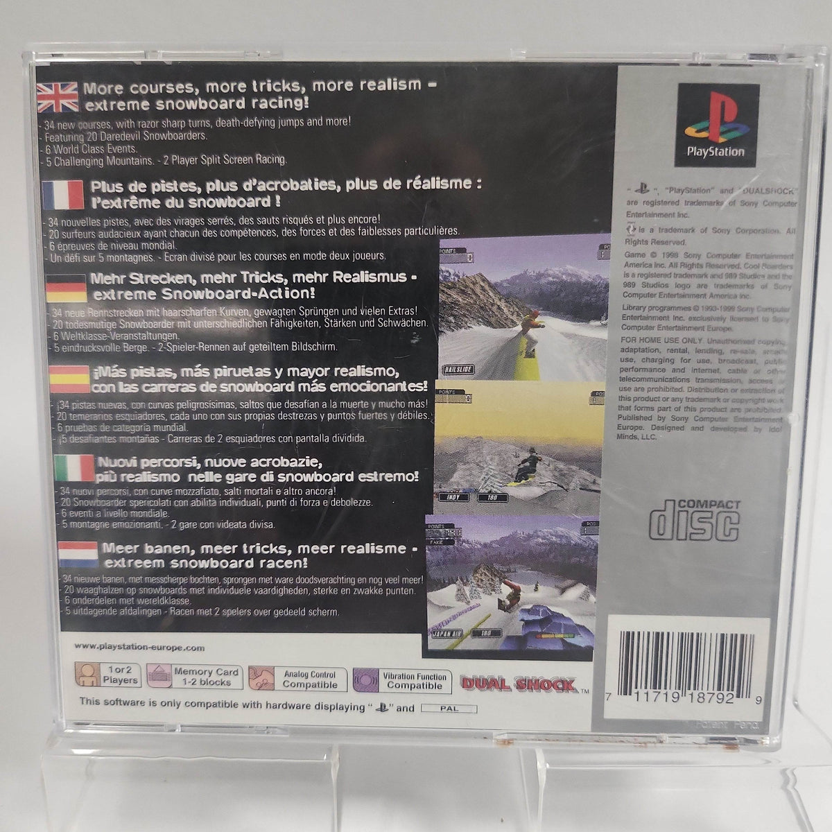 Cool Boarders 3 Platinum Playstation 1 - Feniks Gameshop