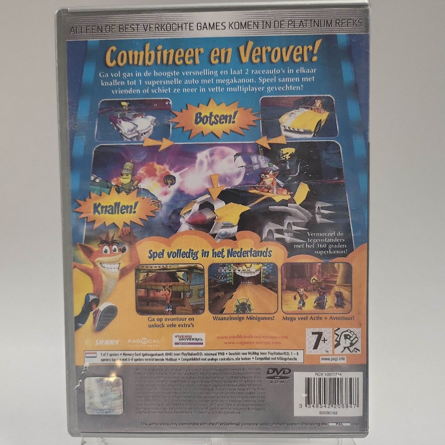 Crash Tag Team Racing Platinum (Copy Cover) Playstation 2 - Feniks Gameshop
