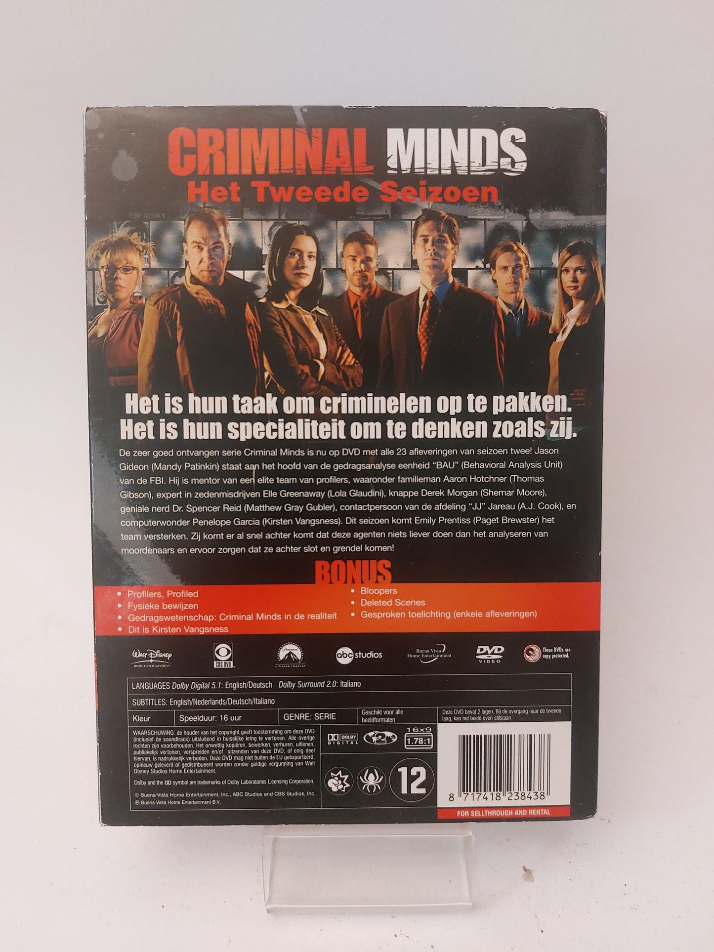 Criminal Minds Seizoen 2 Box Dvd - Dvd Volwassenen