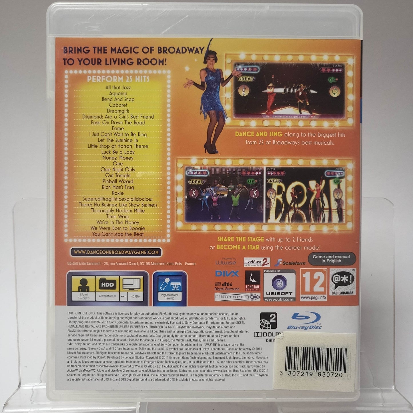 Dance on Broadway Playstation 3 - Feniks Gameshop