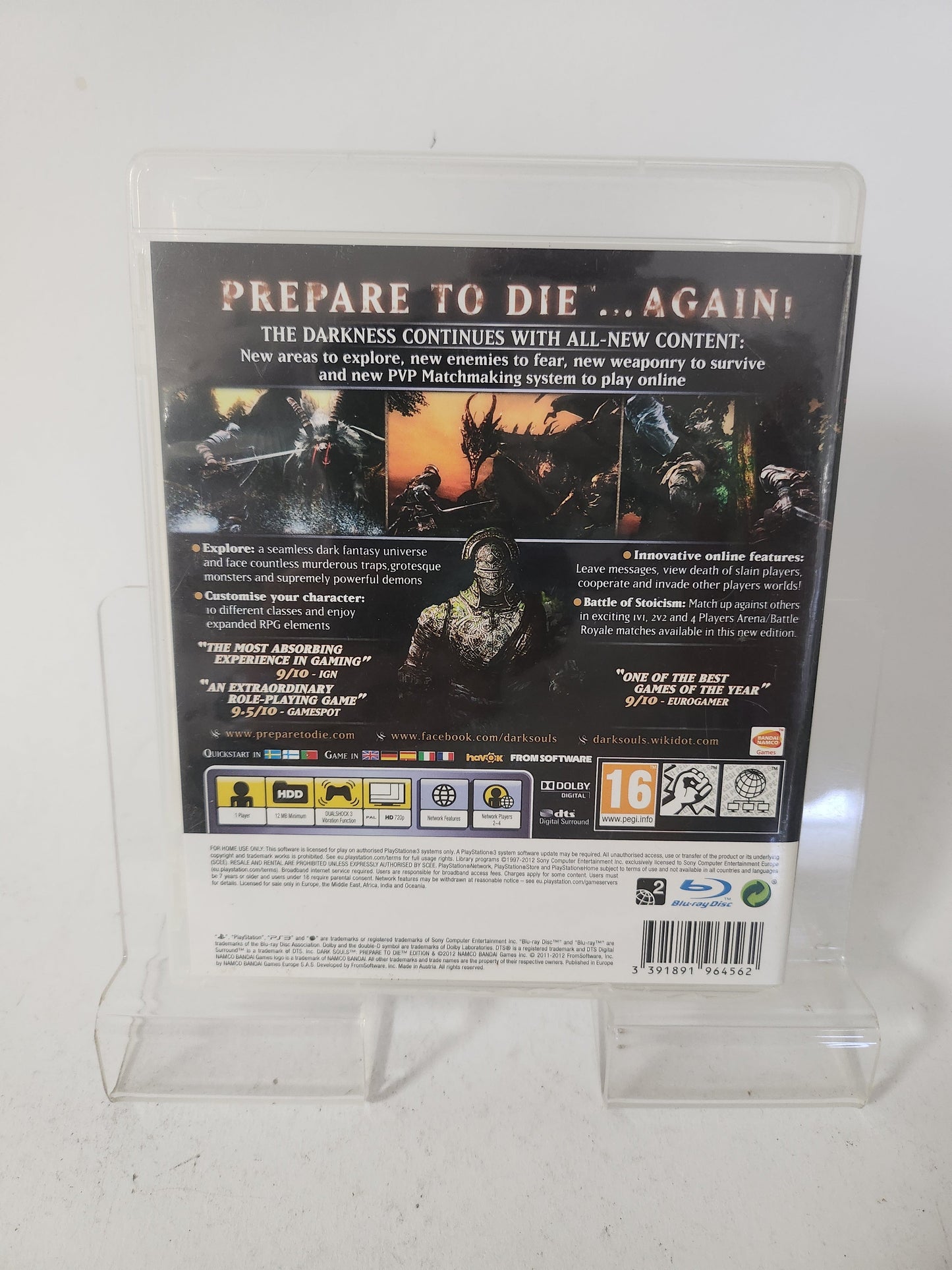 Dark Souls ’Prepair to Die’ Edition Playstation 3 - playstation 3 Games