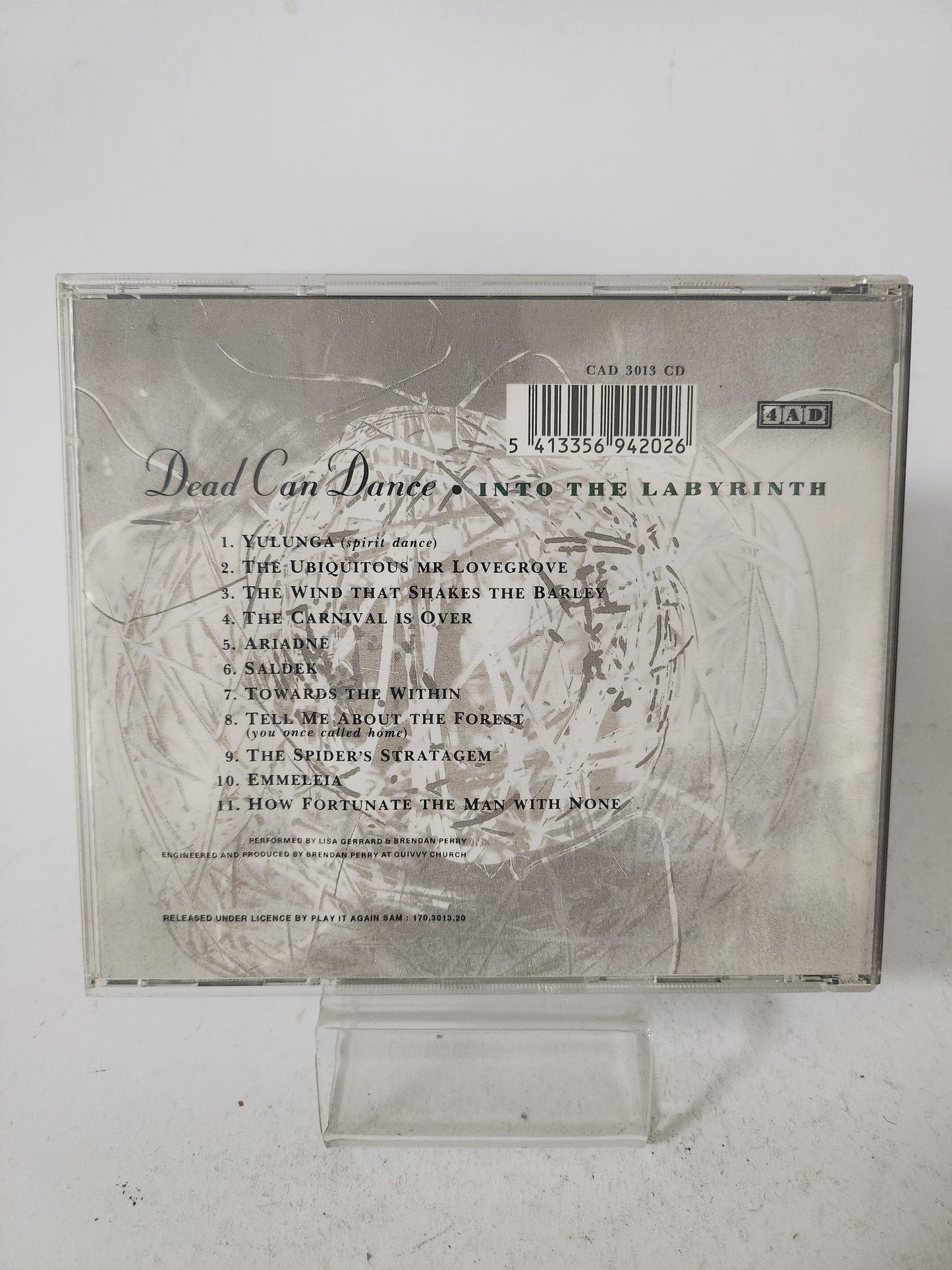 Dead Can Dance: Into the Labyrinth CD - Cd