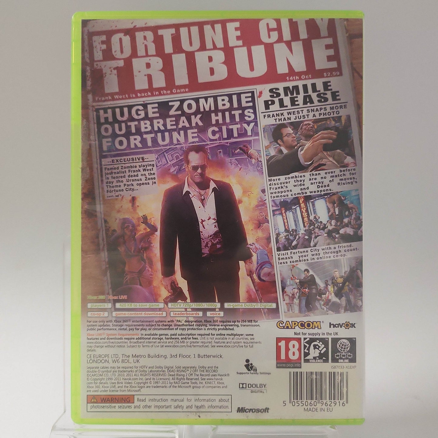 Dead Rising 2 Off the Record Xbox 360 - Feniks Gameshop
