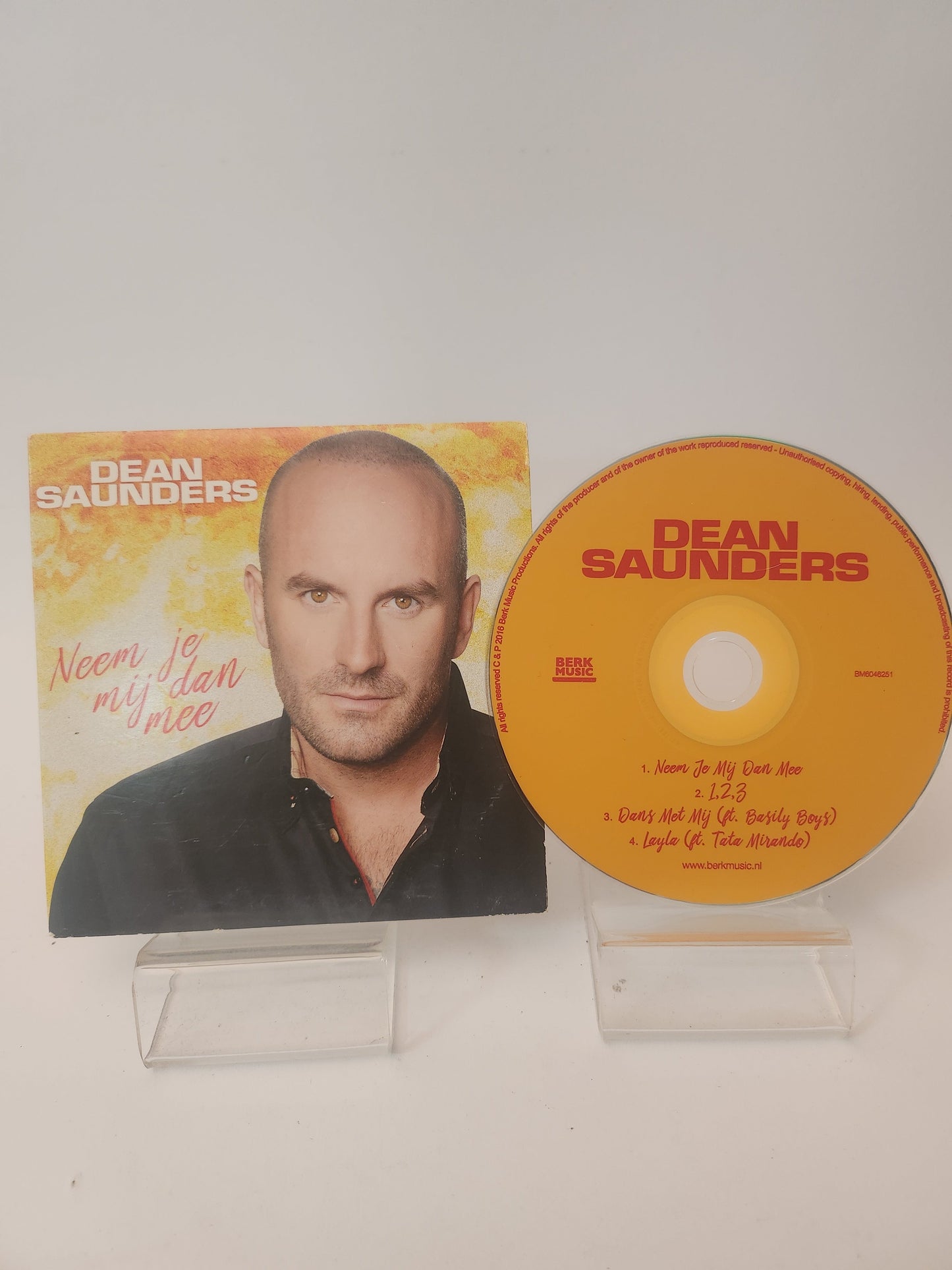 Dean Saunders: Neem je Mij mee Dan CD Single - CD Single