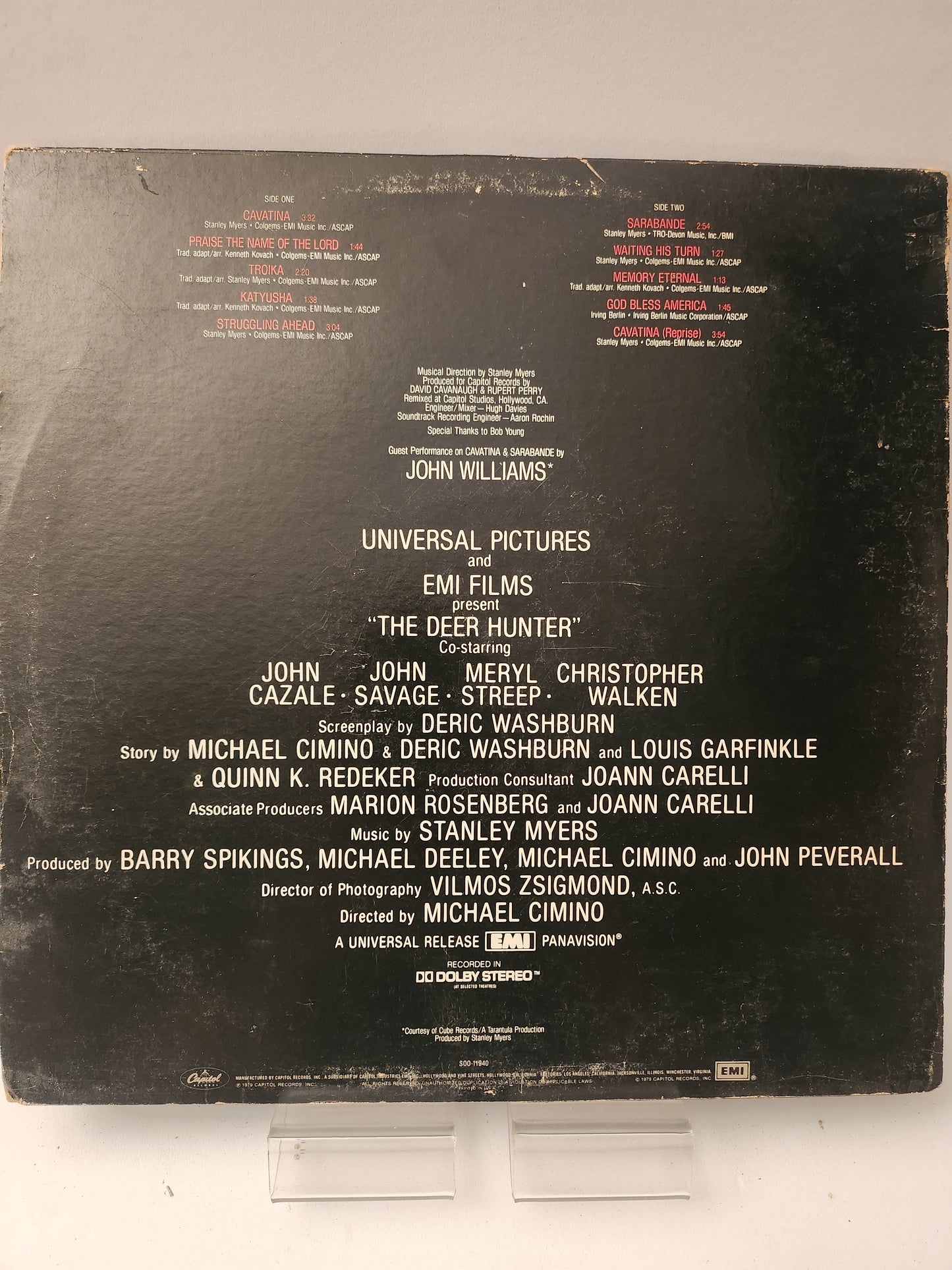 Deer Hunter: Robert de Niro LP Vinyl - Lp Vinyl