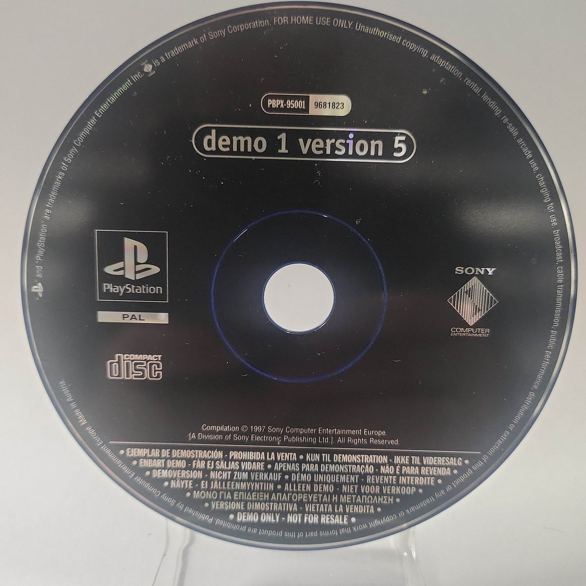Demo 1 Version 5 (Disc Only) Playstation 1 - Feniks Gameshop
