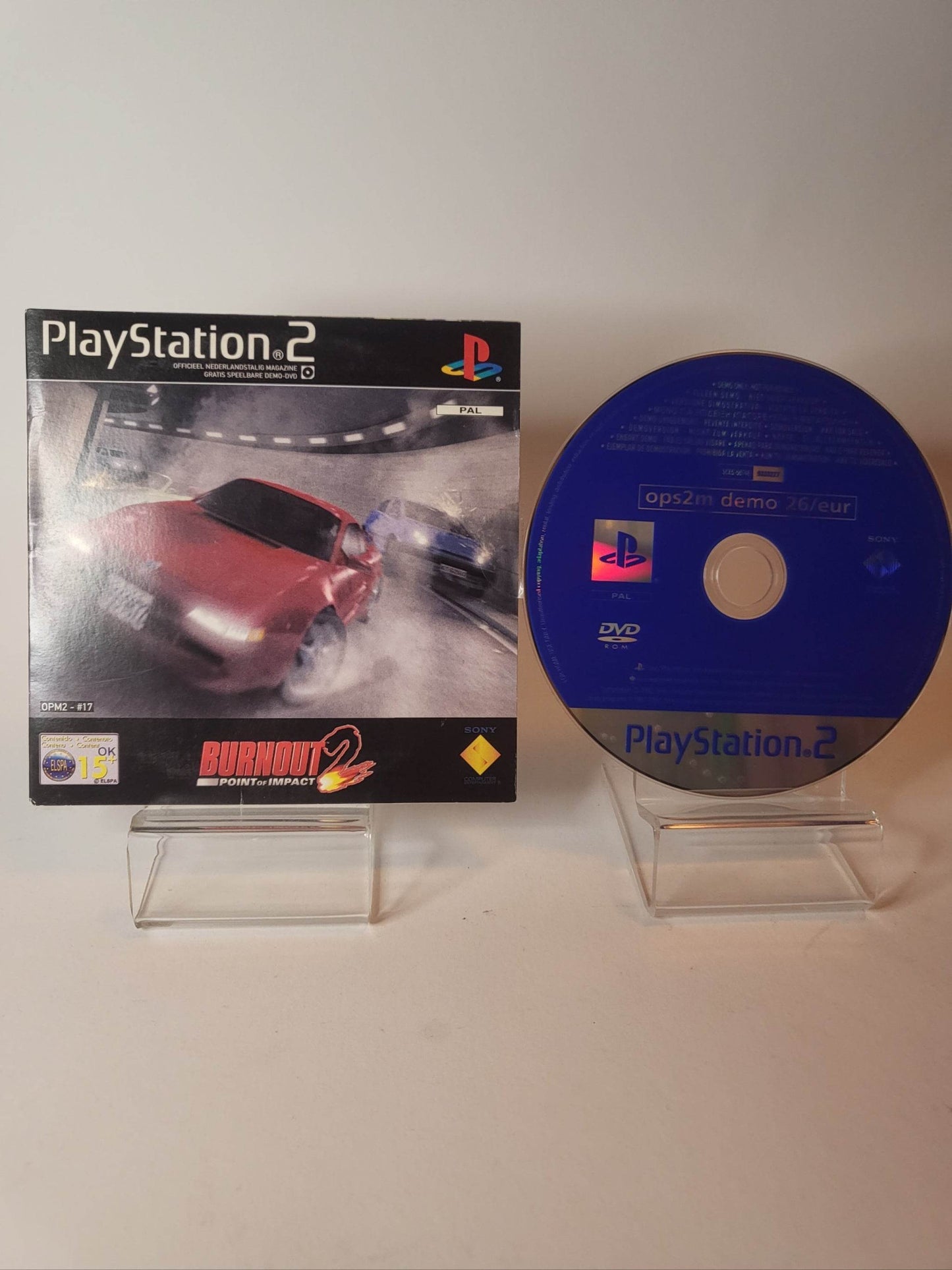 Demo Disc Burnout 2: Point of Impact voor de Playstation 2 - Feniks Gameshop