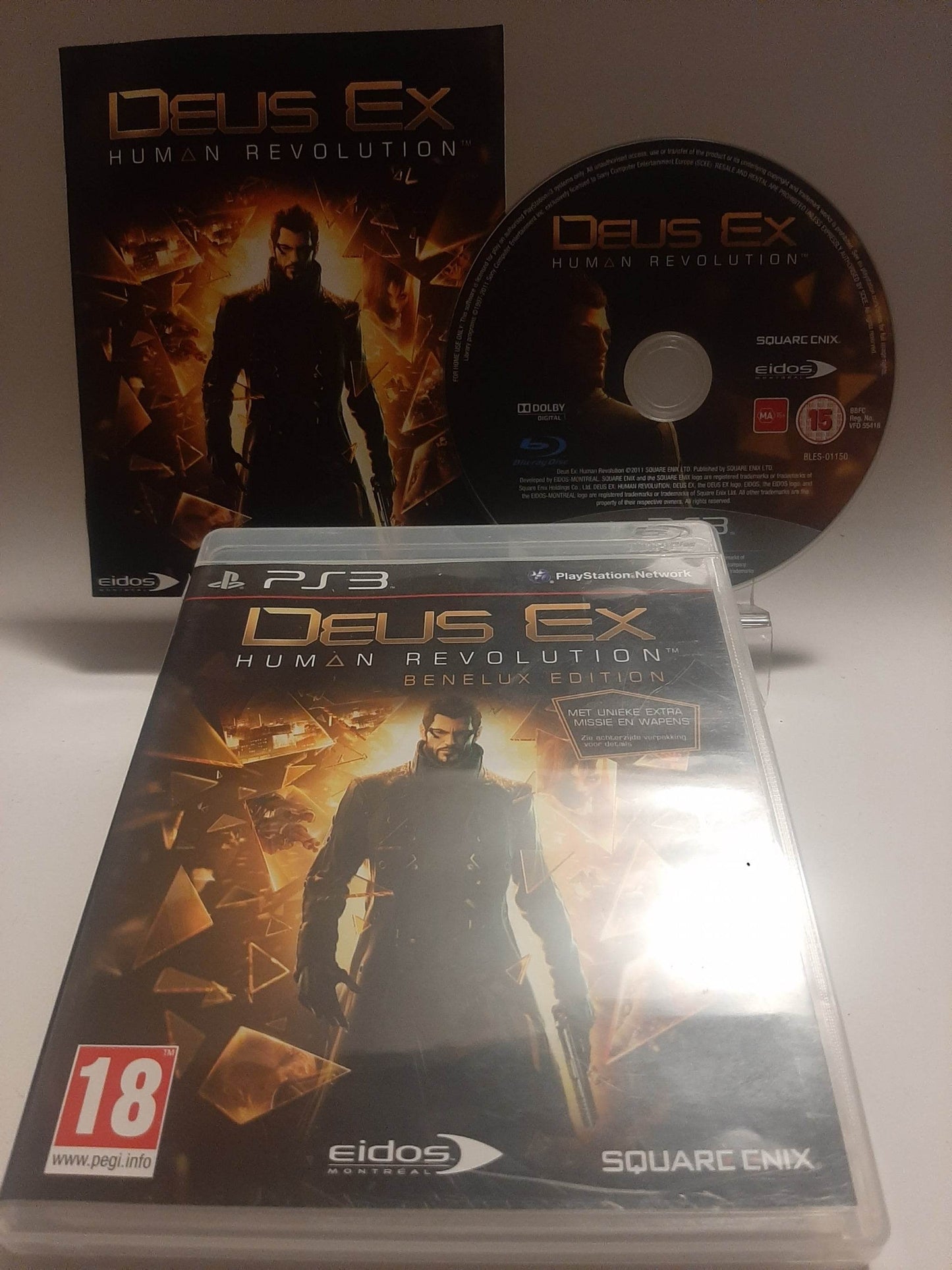 Deus Ex Human Revolution Benelux Edition Playstation 3 - Feniks Gameshop