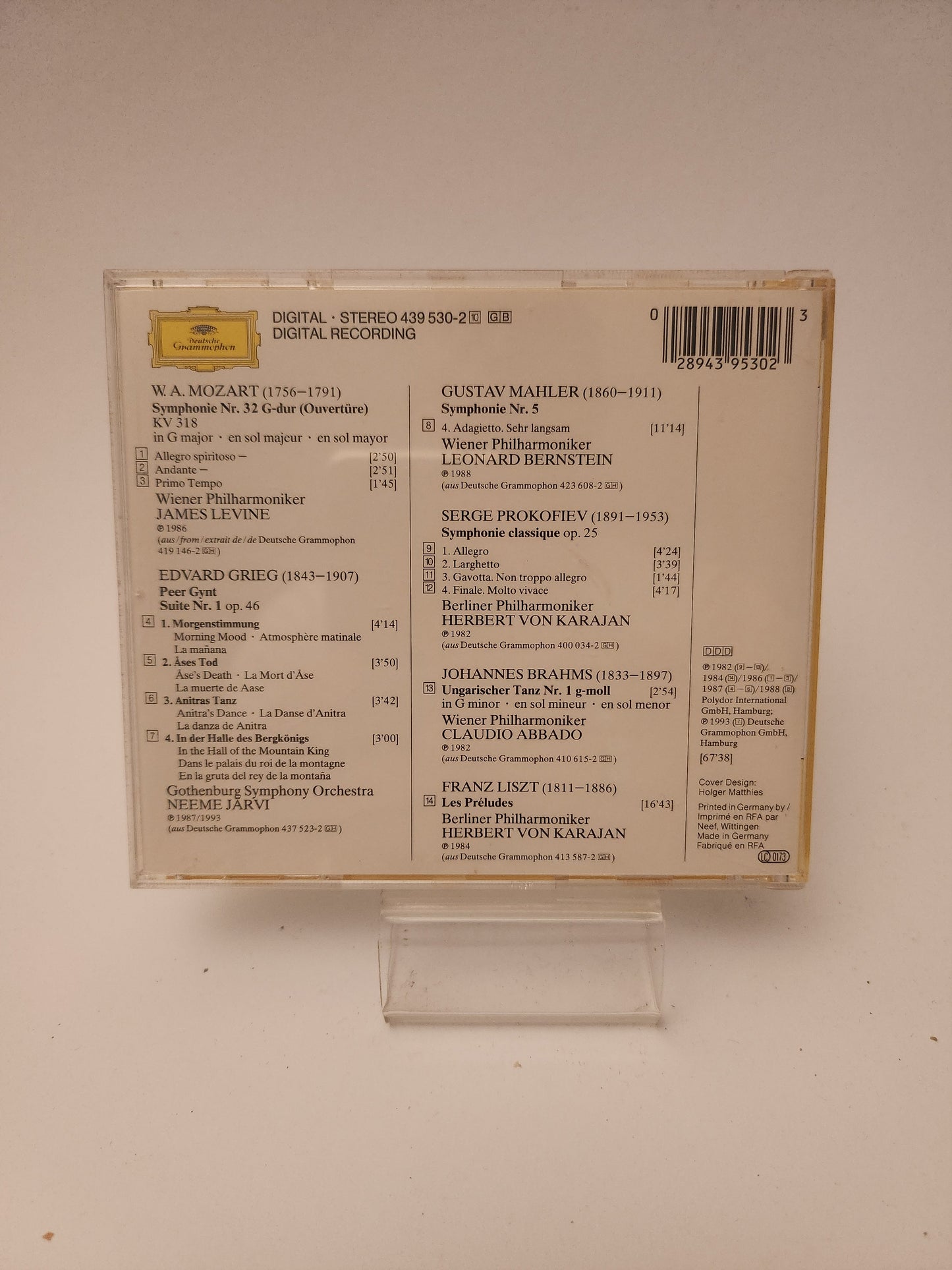 Deutsche Grammophon: the Orchestral Sampler Volume 2 CD - Cd