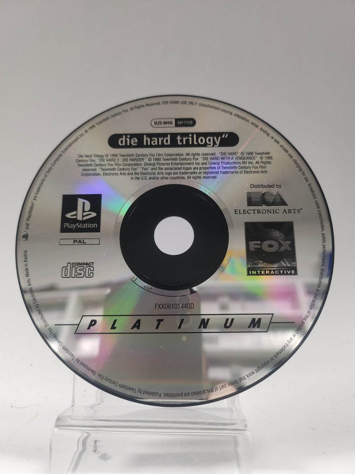 Die Hard Trilogy Platinum (disc only) PlayStation 1 - Feniks Gameshop