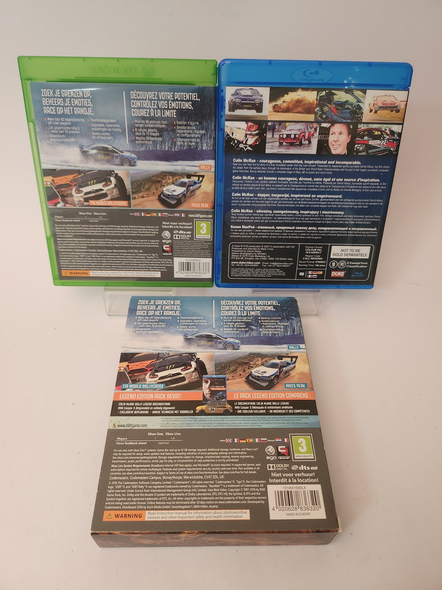 DiRT Rally: Legend Edition (incl. Colin McRae Rally Legend Blu-Ray) Xbox One - Xbox One Games