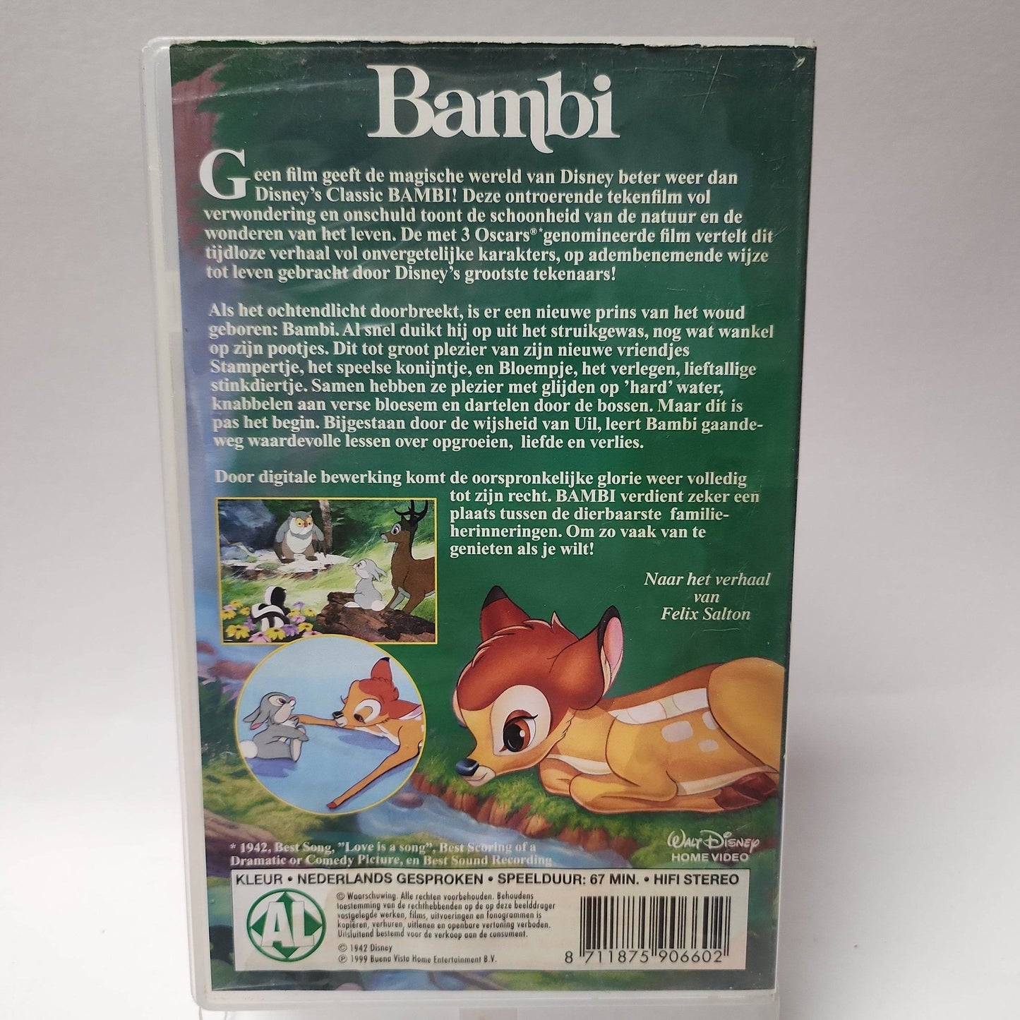 Disney Bambi VHS - Feniks Gameshop
