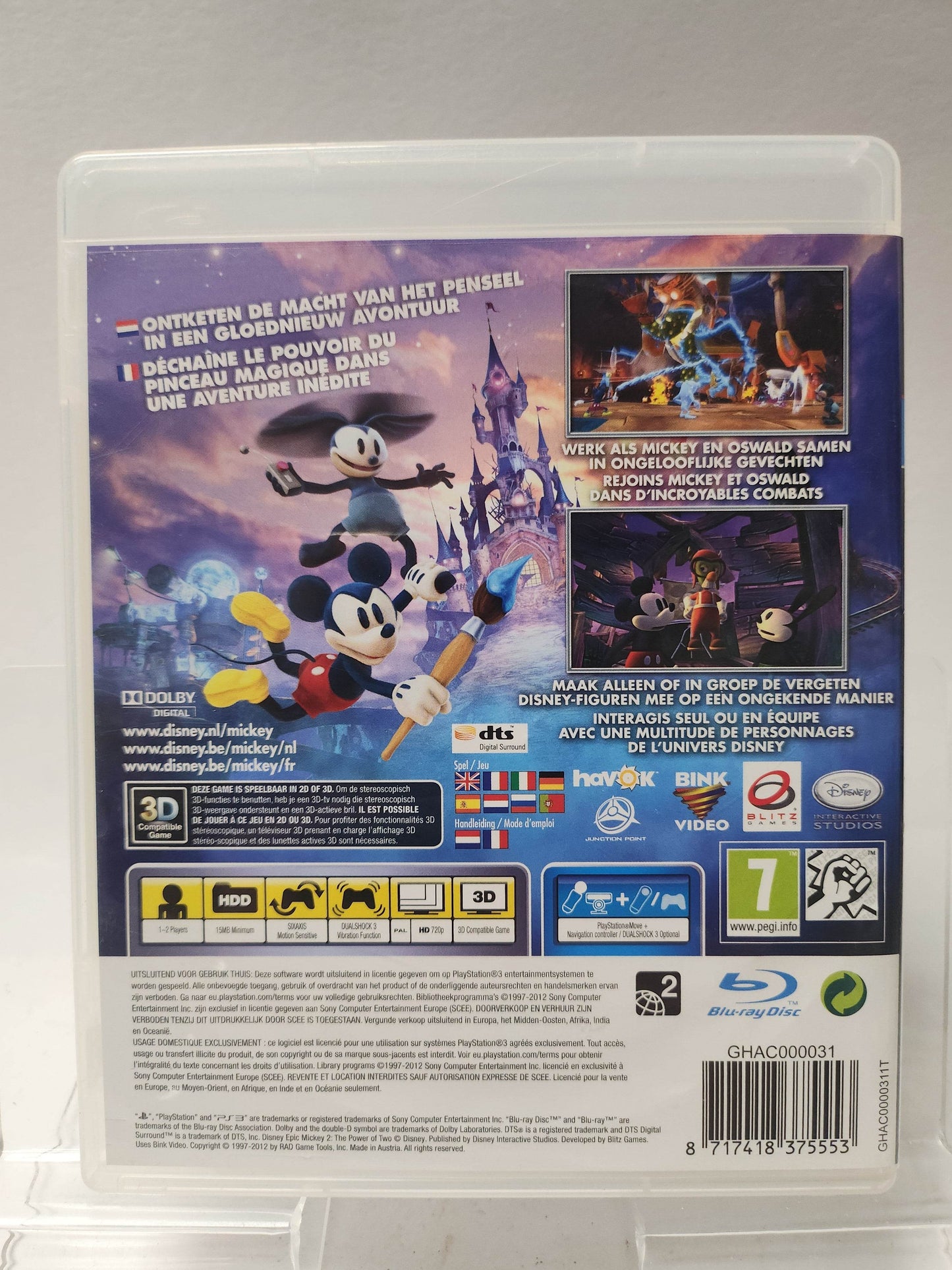 Disney Epic Mickey 2 Power of Two Playstation 3 - Feniks Gameshop