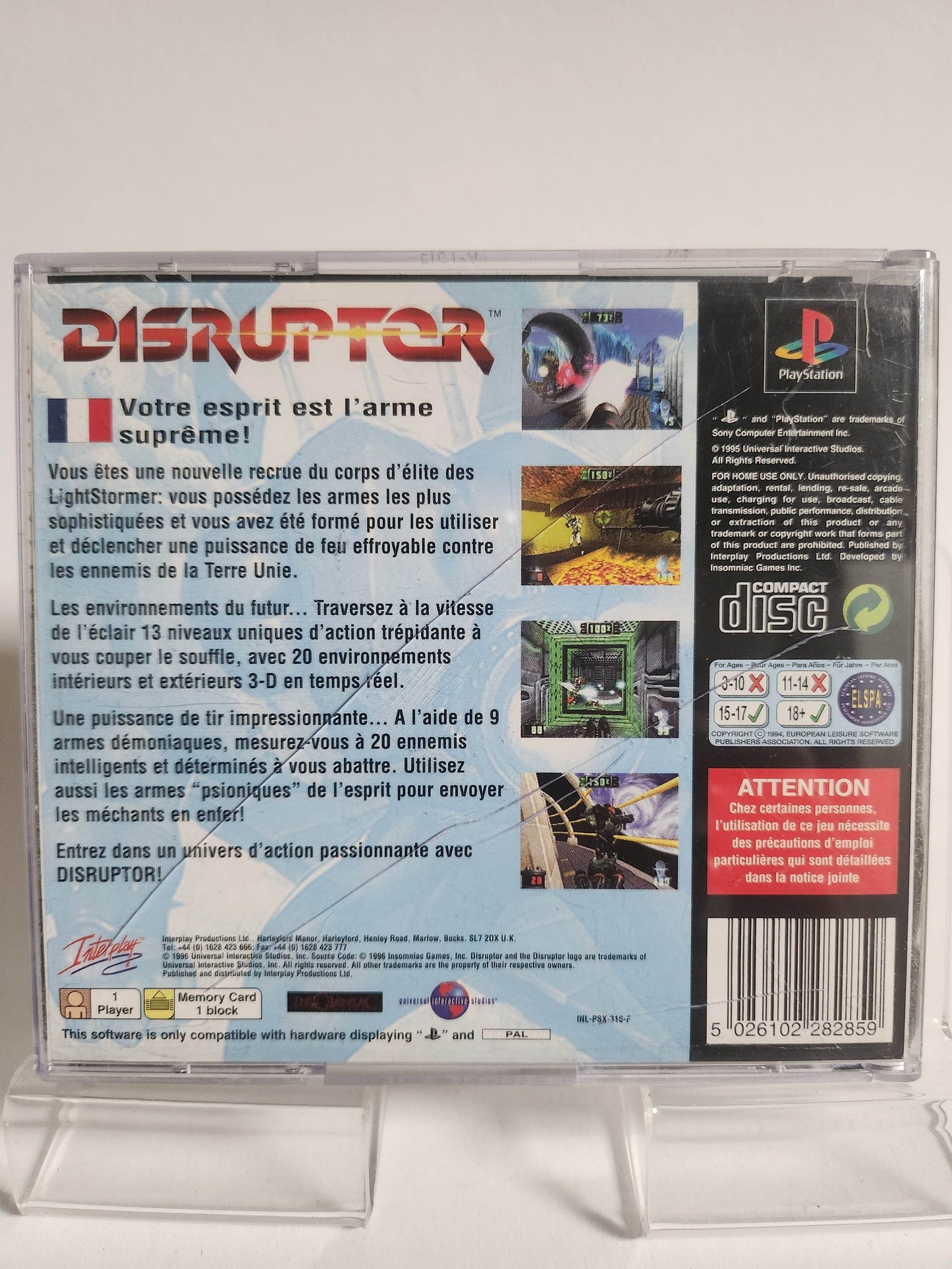 Disruptor Playstation 1 - Feniks Gameshop