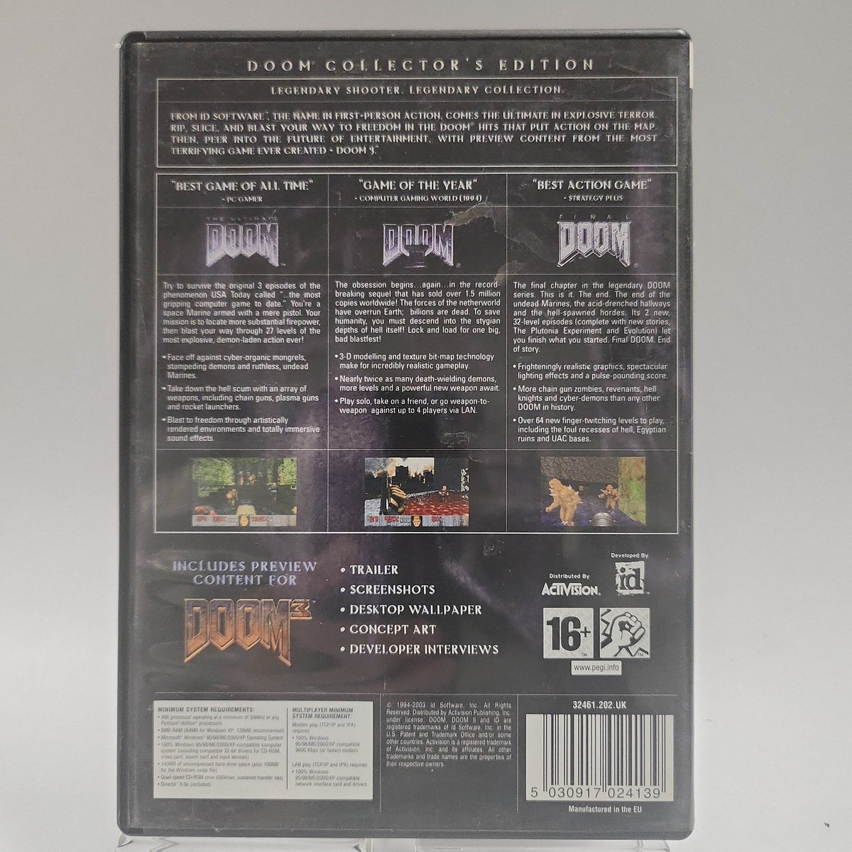 Doom Collector's Edition PC - Feniks Gameshop