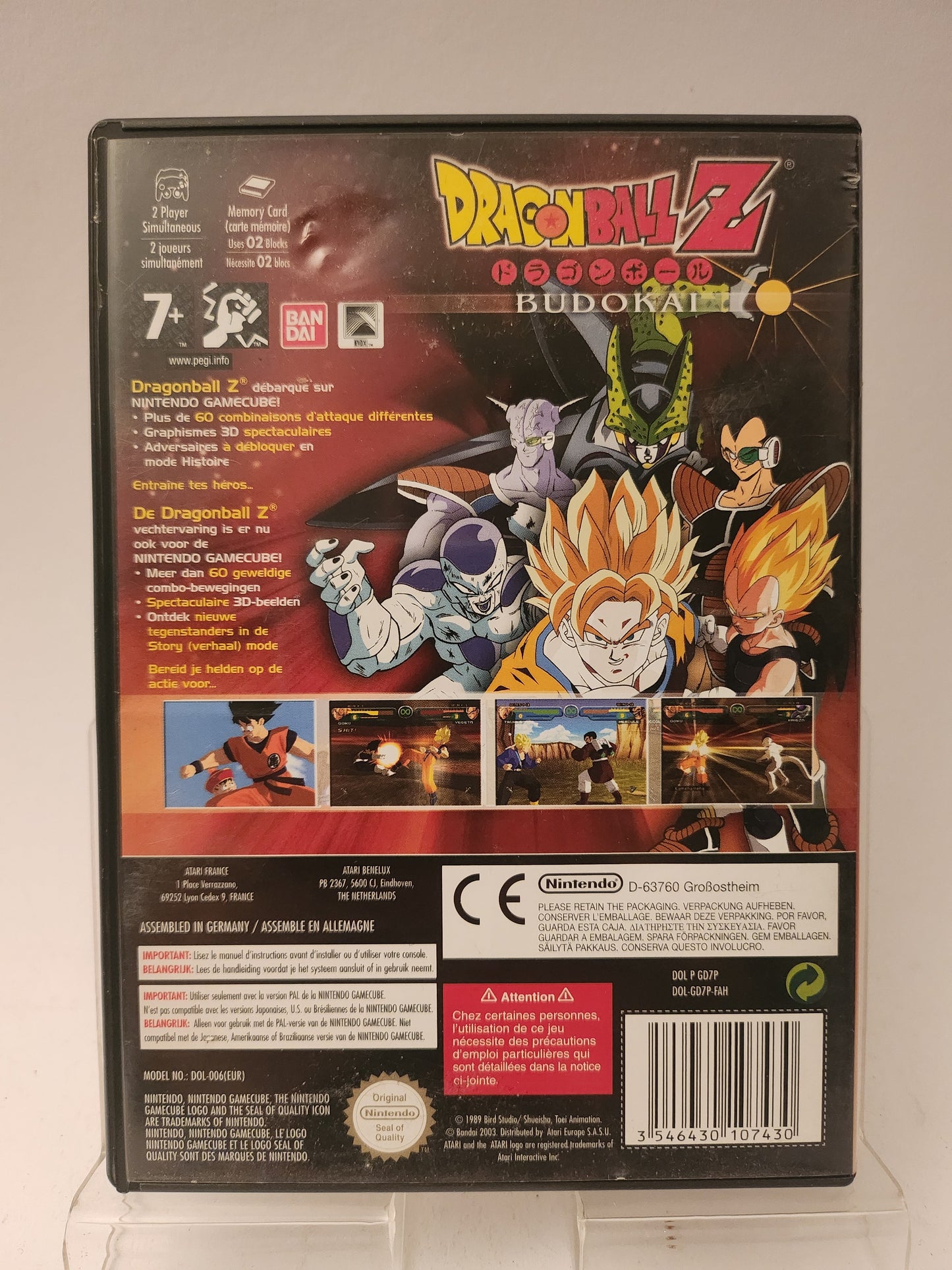 Dragon Ball Z Budokai Nintendo Gamecube - Nintendo Gamecube Games