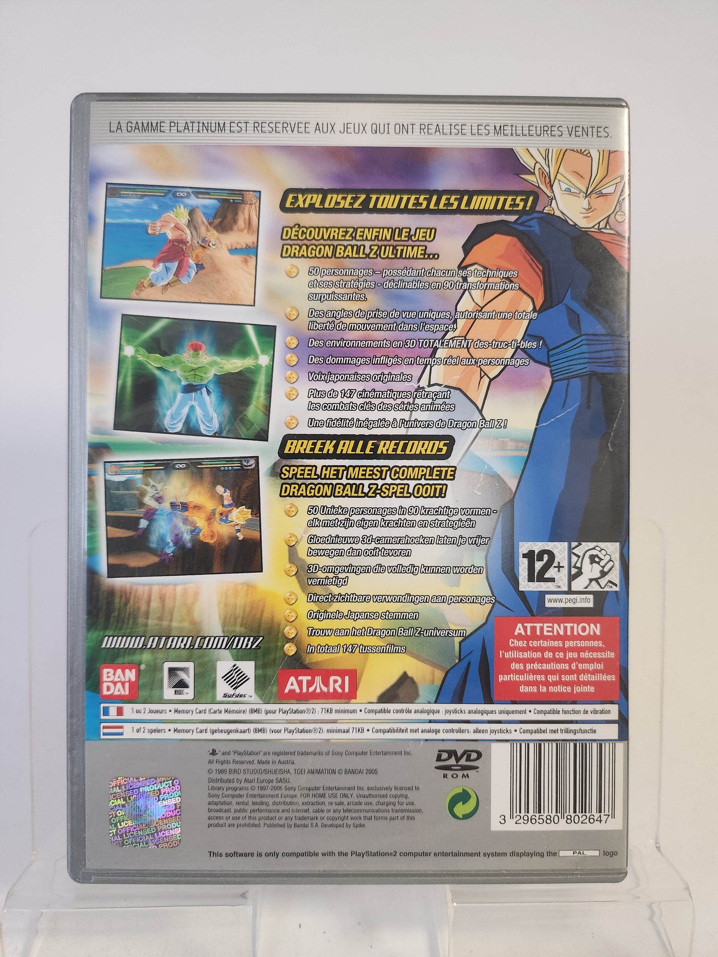Dragon Ball Z Budokai Tenkaichi Platinum Playstation 2 - Feniks Gameshop