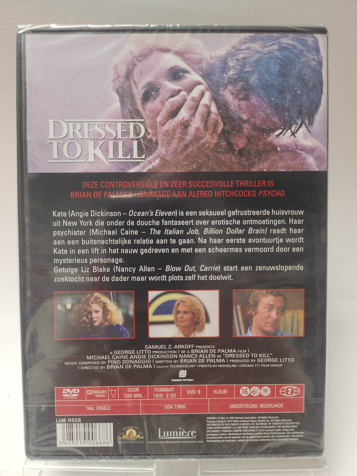 Dressed to Kill geseald DVD - Feniks Gameshop