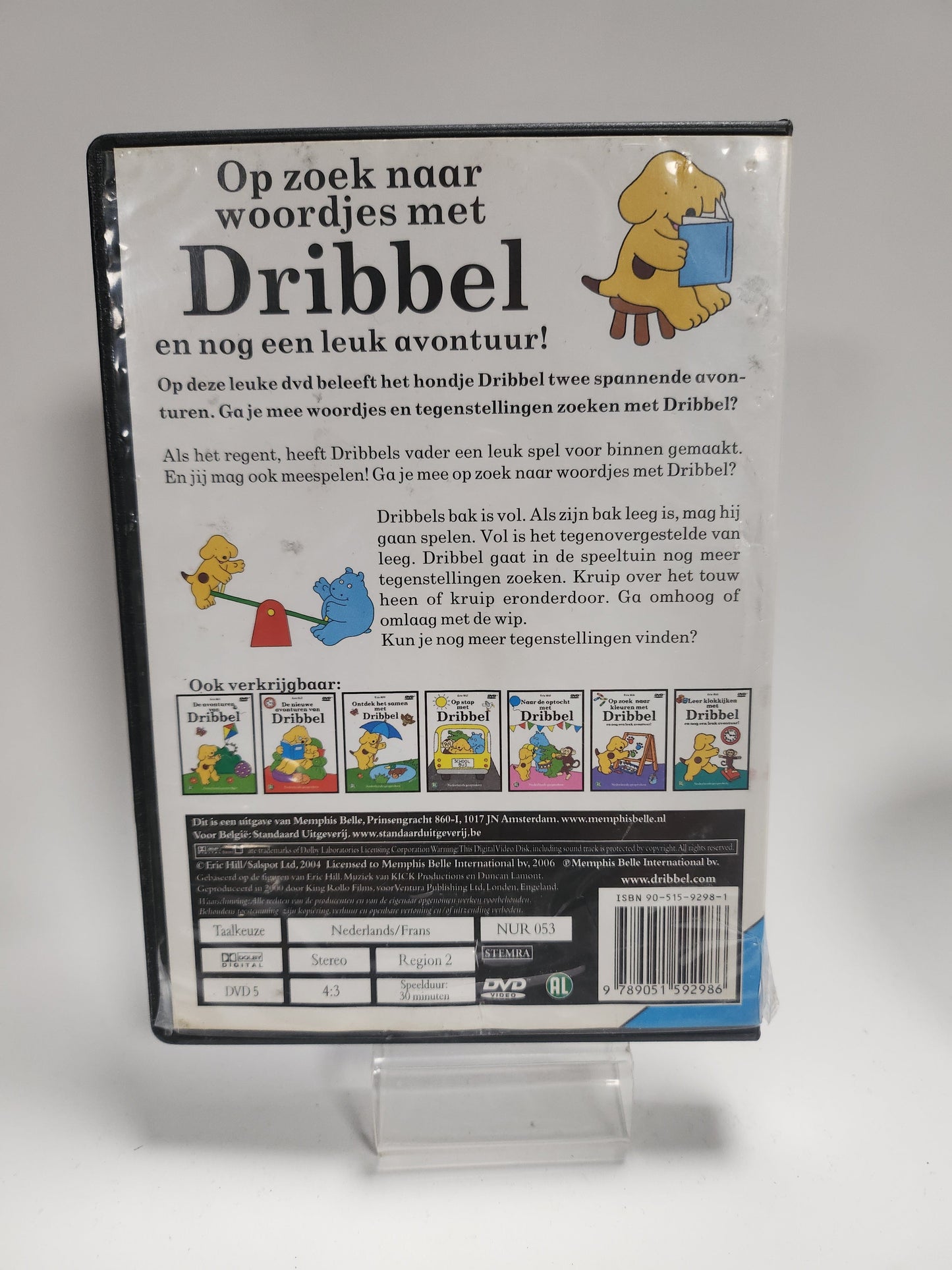 Dribbel: Op zoek naar woordjes en nog een leuk Avontuur Dvd Kids - Dvd kids