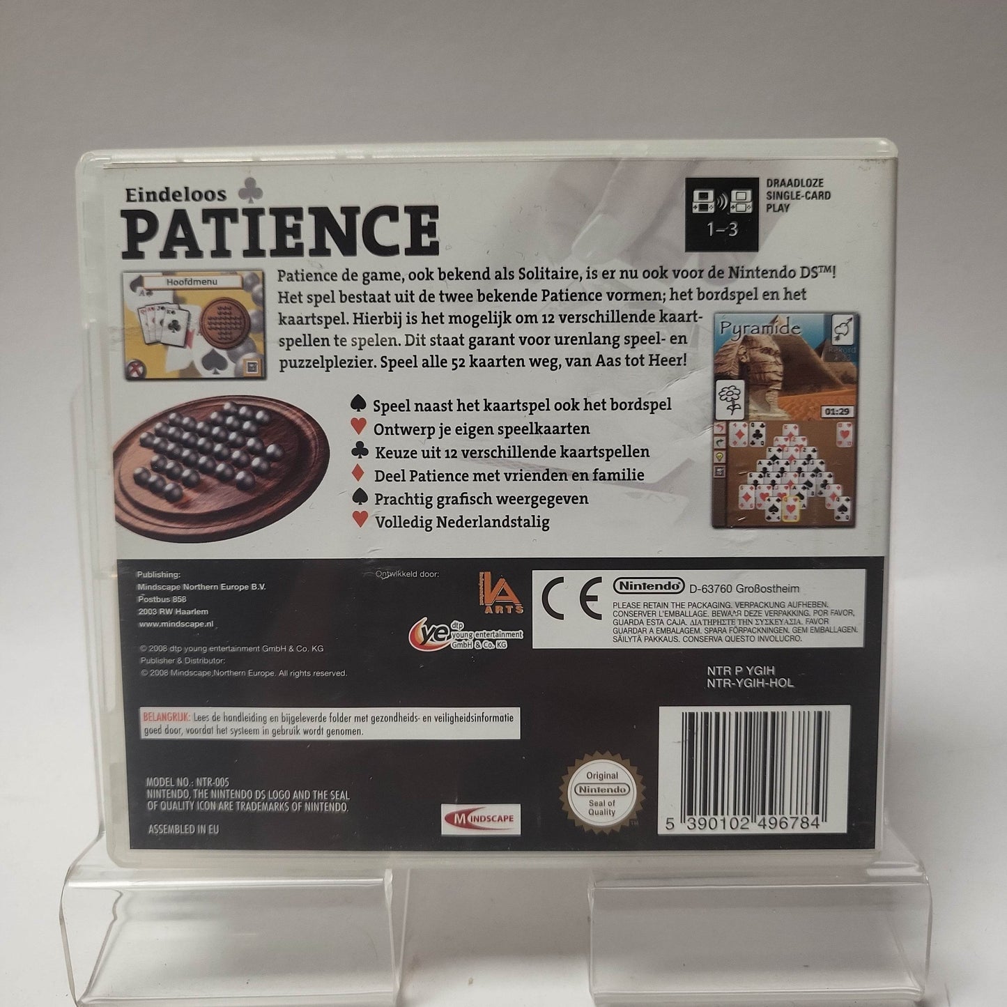 Eindeloos Patience Nintendo DS - Feniks Gameshop