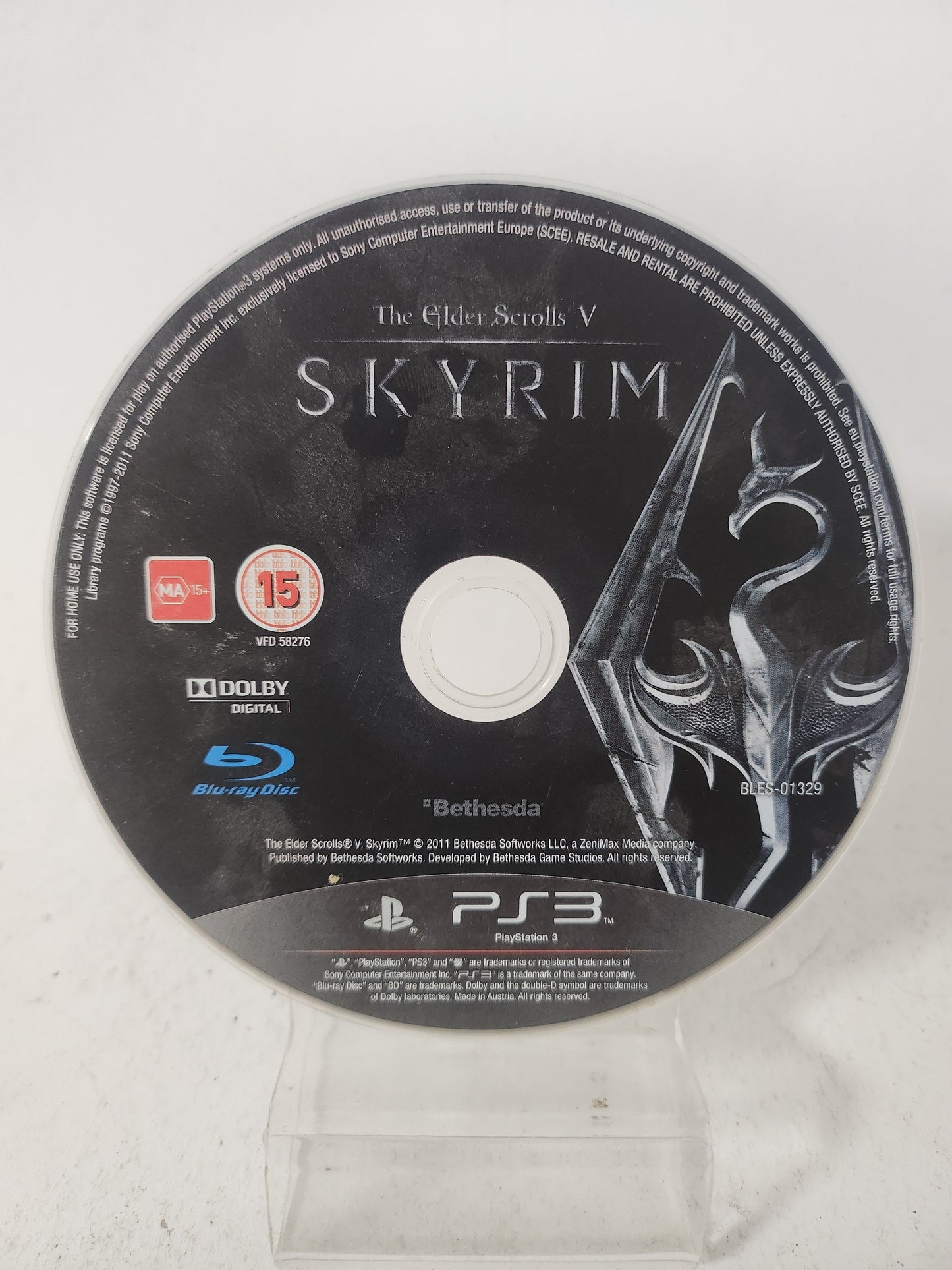 Elder Scrolls V Skyrim (Disc Only) PlayStation 3 - playstation 3 Games