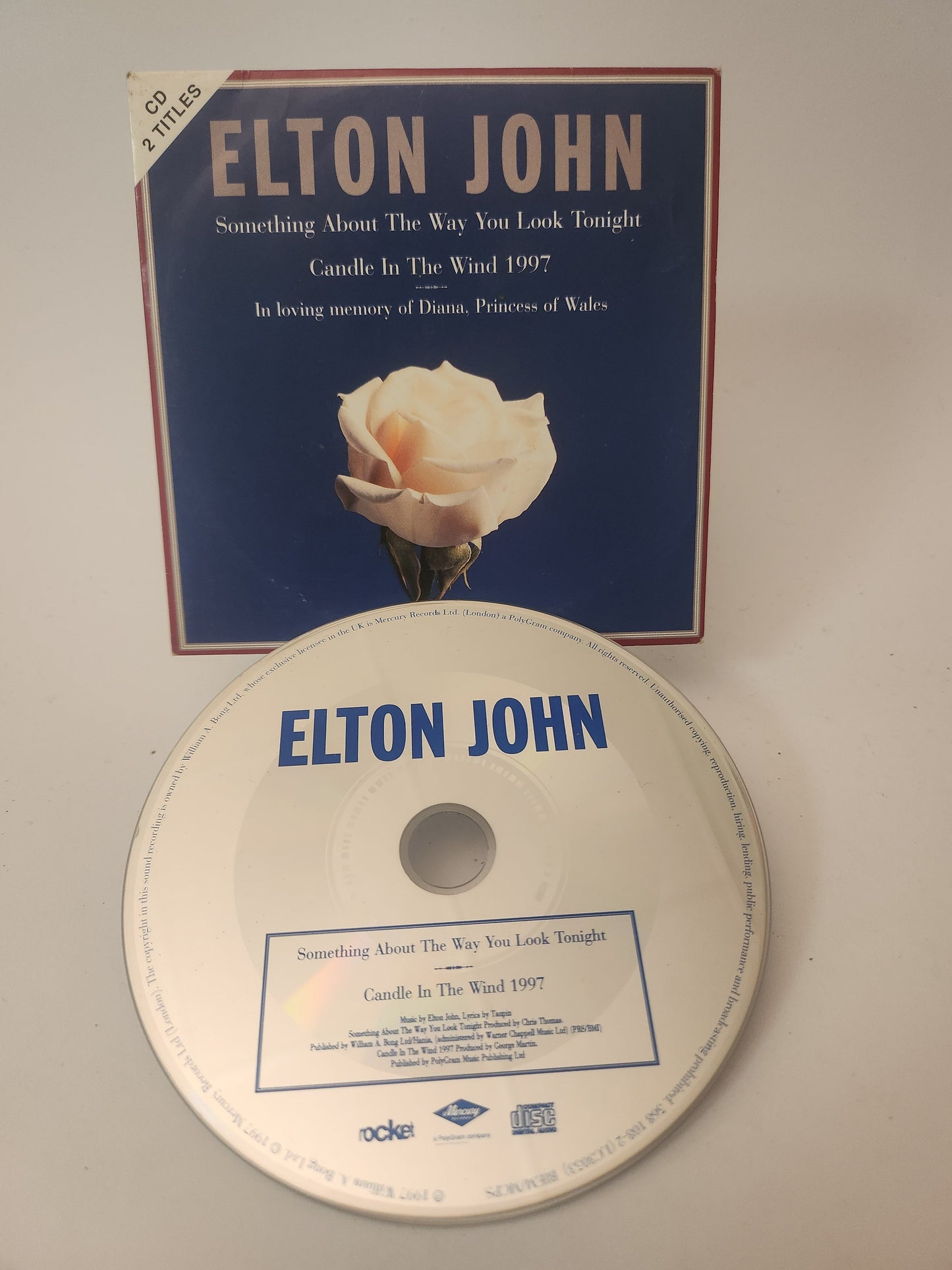 Elton John: In Loving Memory of Diana CD Single - CD Single