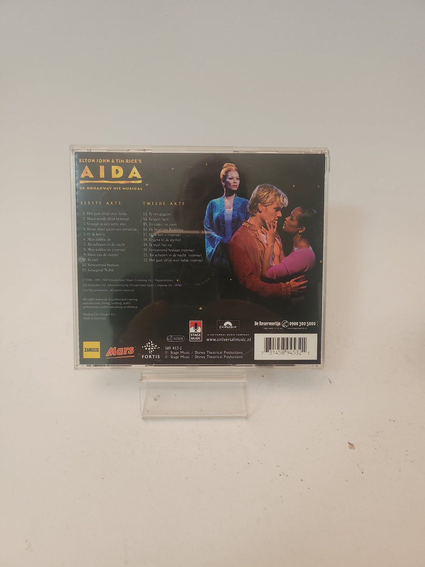 Elton John & Tim Rice’s: Aida CD - Cd