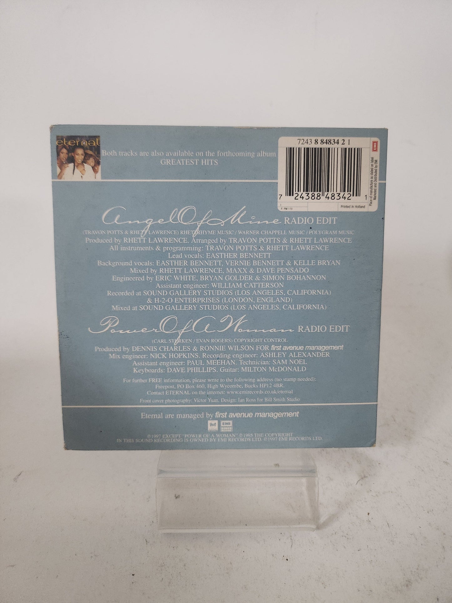 Eternal: Angel of Mine CD Single - CD Single