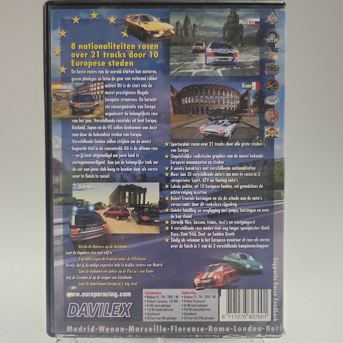 Europe Racing (No Book) PC - Feniks Gameshop