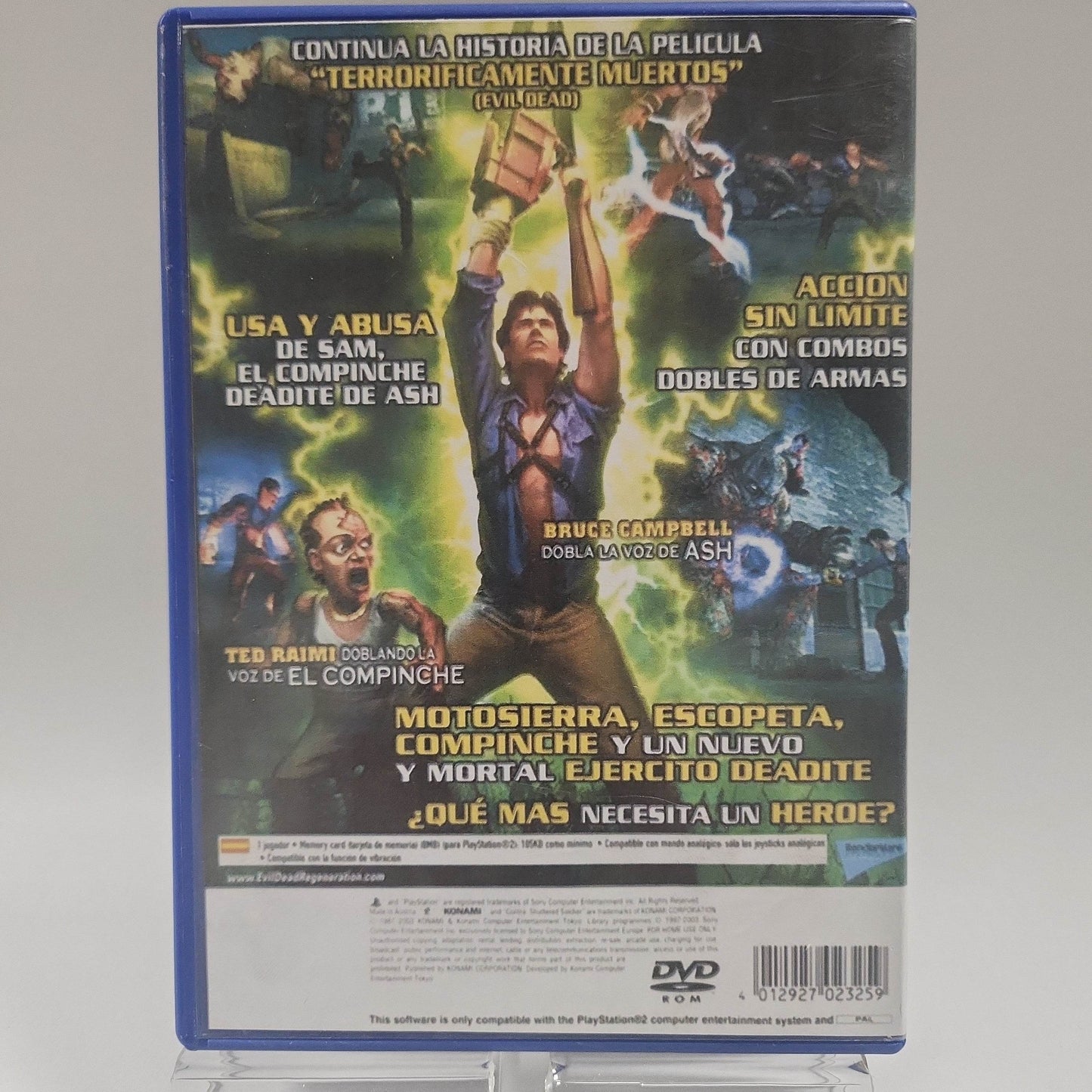 Evil Dead Regeneration (Copy Cover) Playstation 2 - Feniks Gameshop