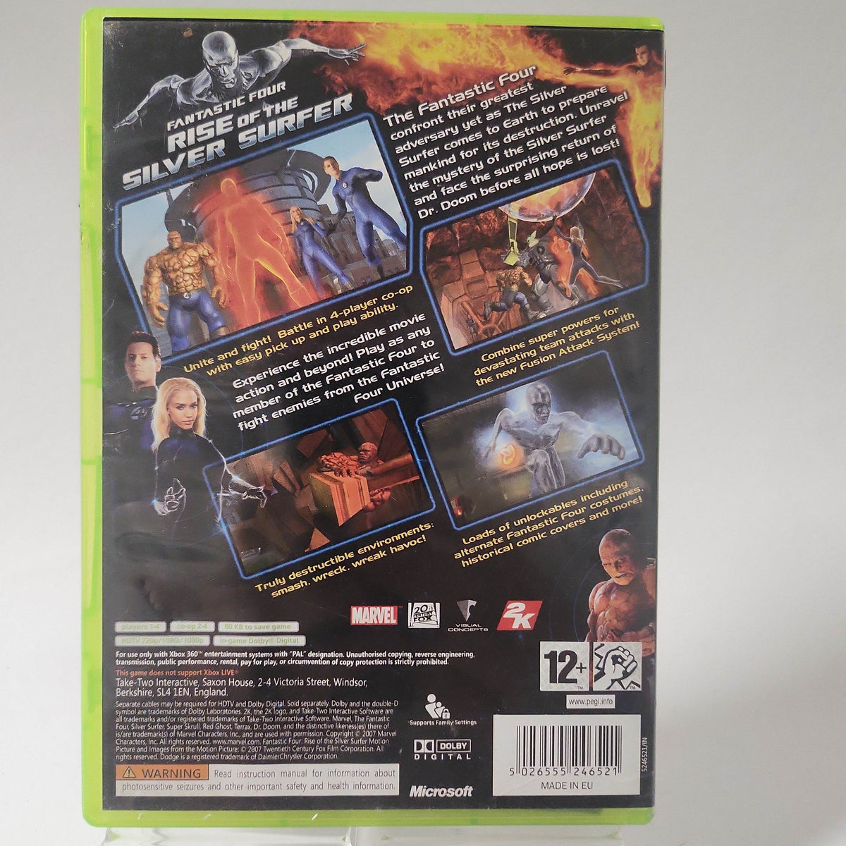 Fantastic Four Rise of the Silver Surfer Xbox 360 - Feniks Gameshop