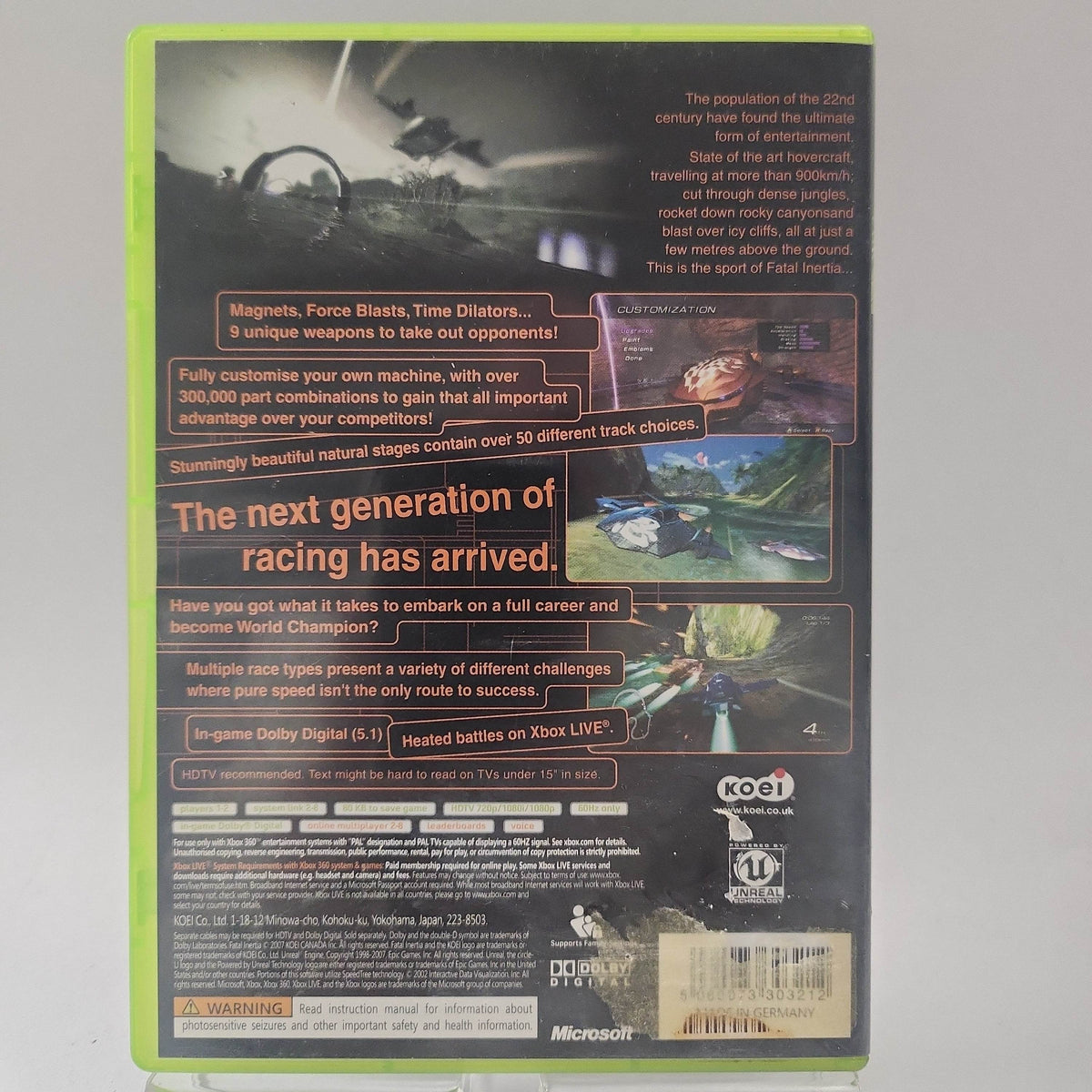 Fatal Inertia Xbox 360 - Feniks Gameshop