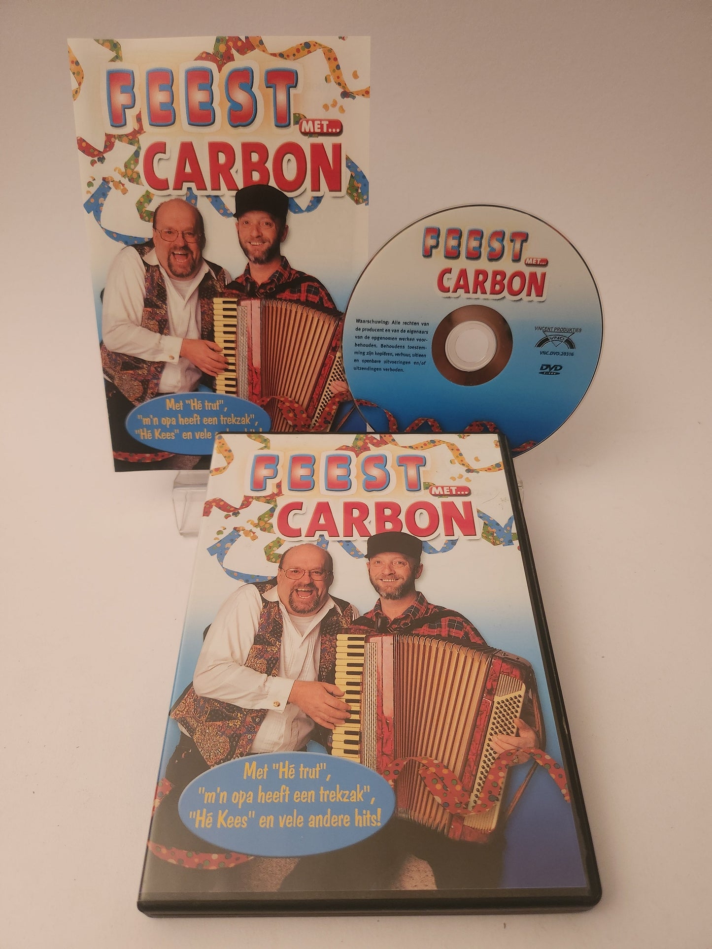 Feest met Carbon Dvd - Dvd Muziek