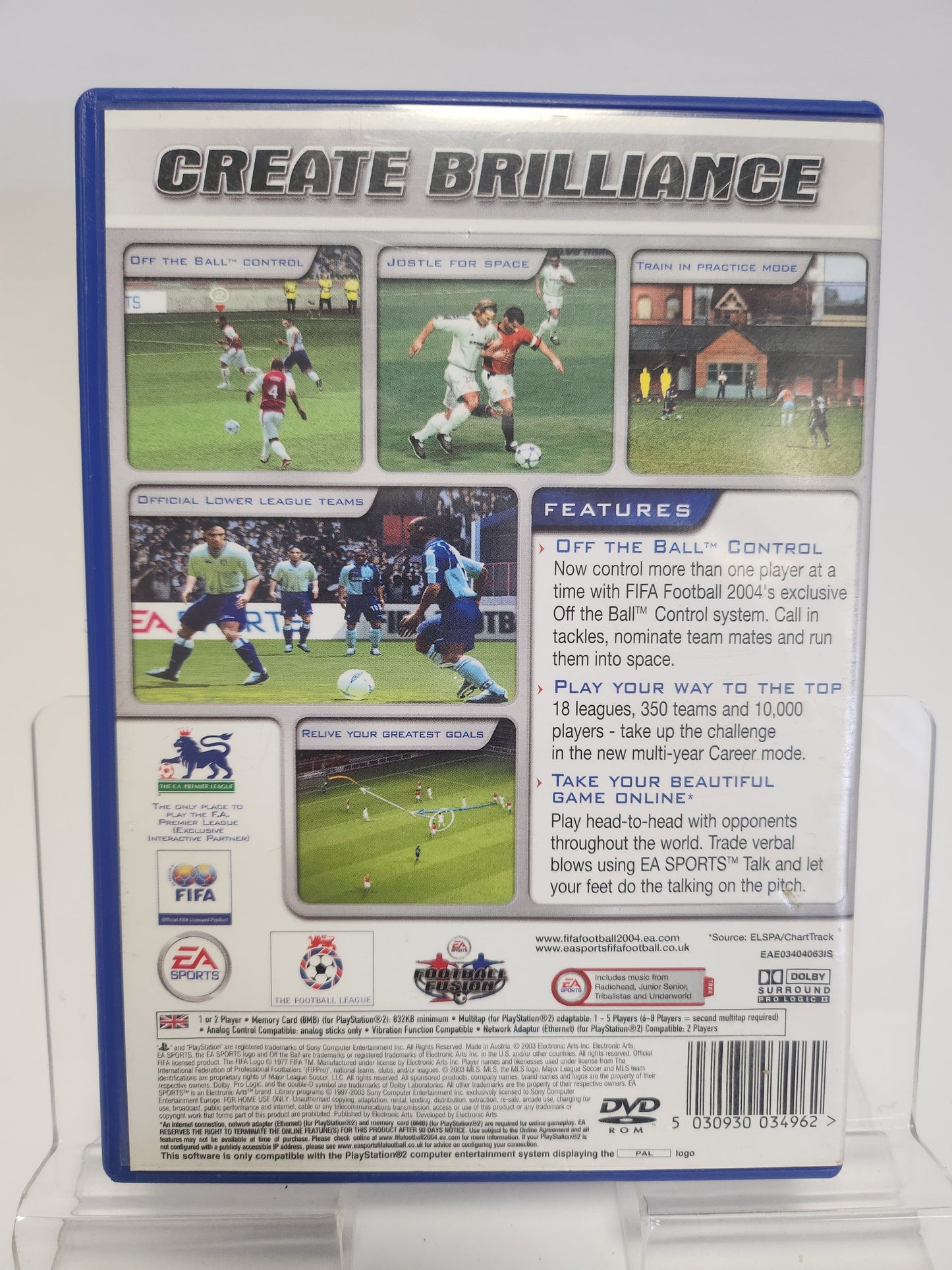 FIFA Football 2004 Playstation 2 - Playstation 2 Games