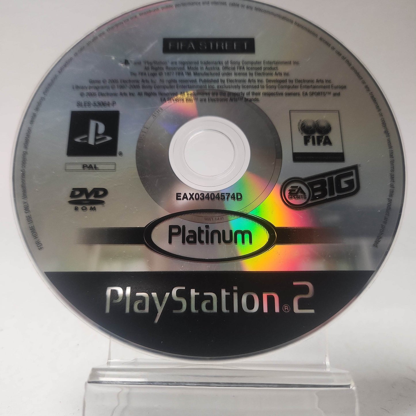 FIFA Street Platinum (Disc Only) PlayStation 2 - Feniks Gameshop
