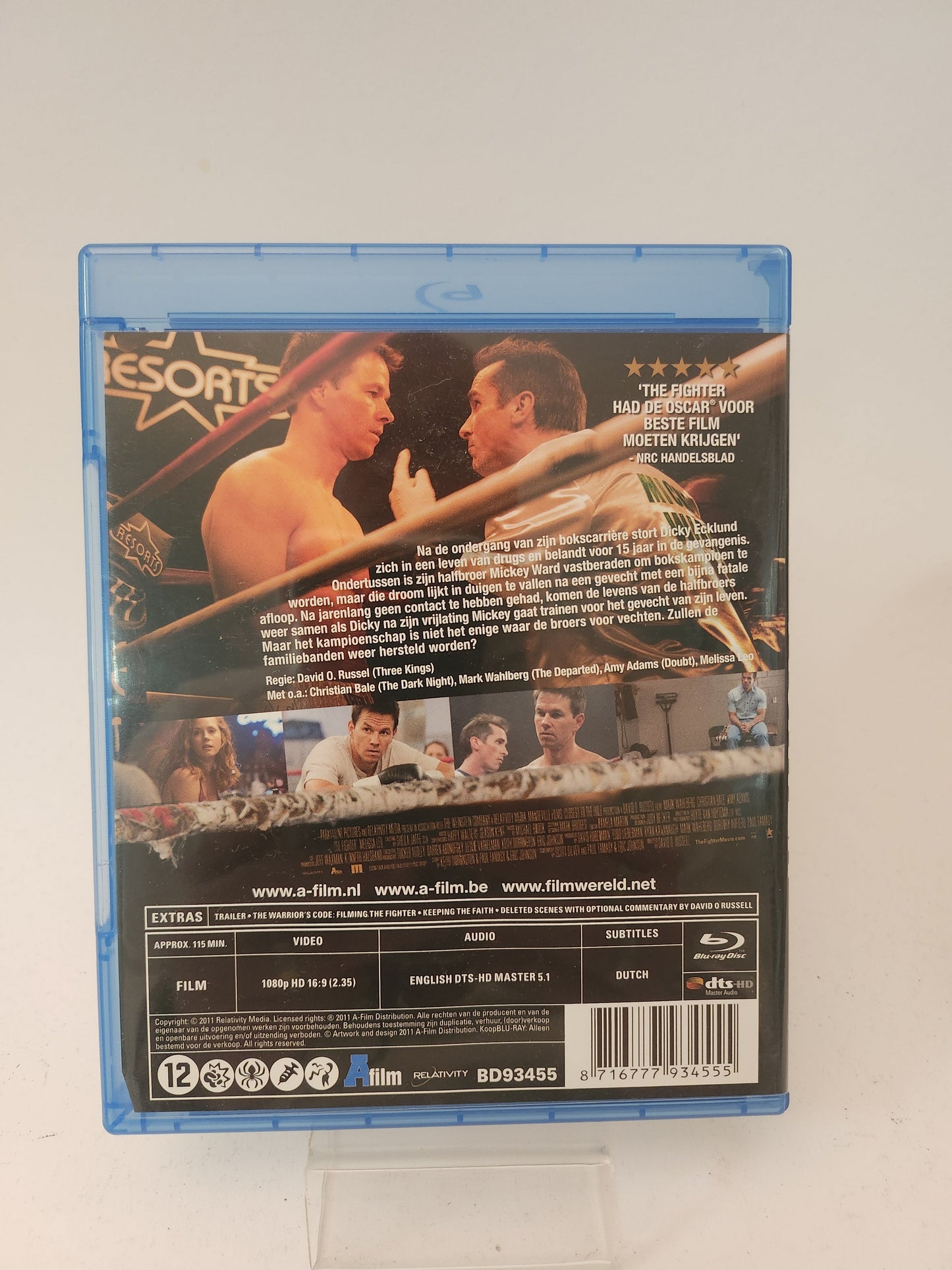 Fighter Blu-Ray Christian Bale Mark Wahlberg - Blu-Ray