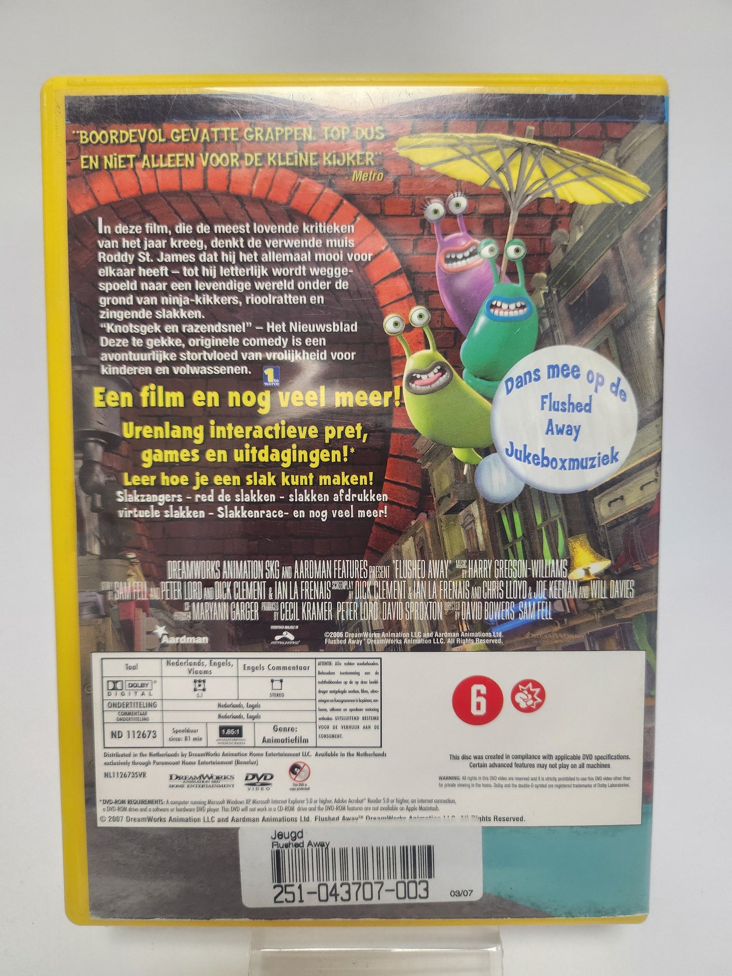 Flushed Away DVD Kids - Dvd kids
