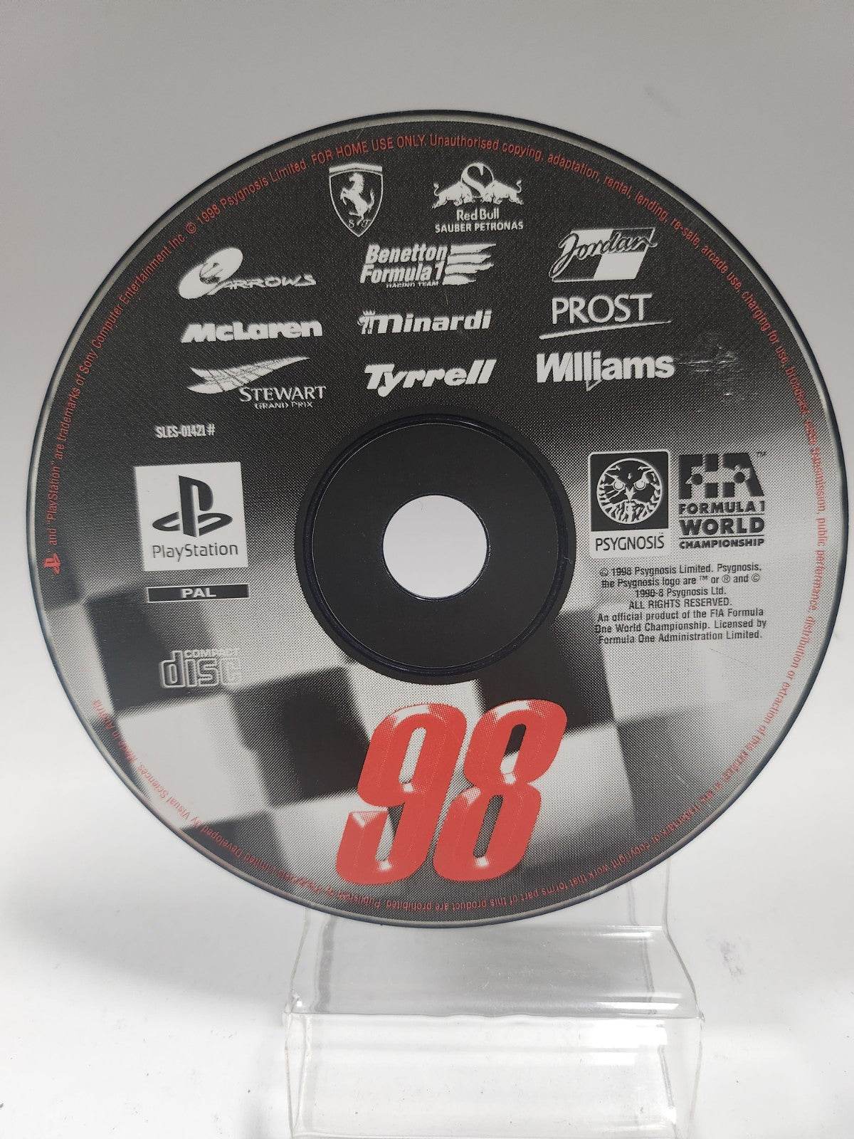 Formula 1 98 (disc only) PlayStation 1 - Feniks Gameshop