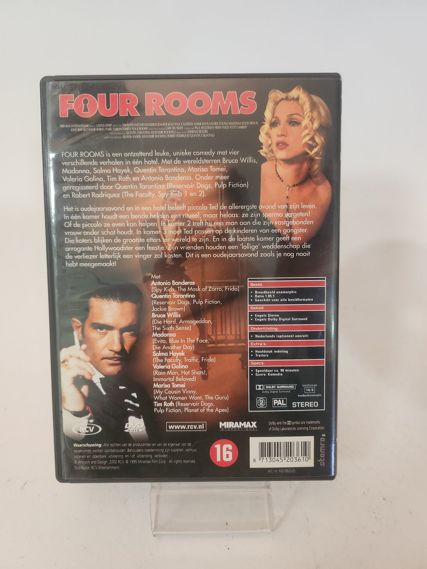 Four Rooms Dvd - Dvd Volwassenen
