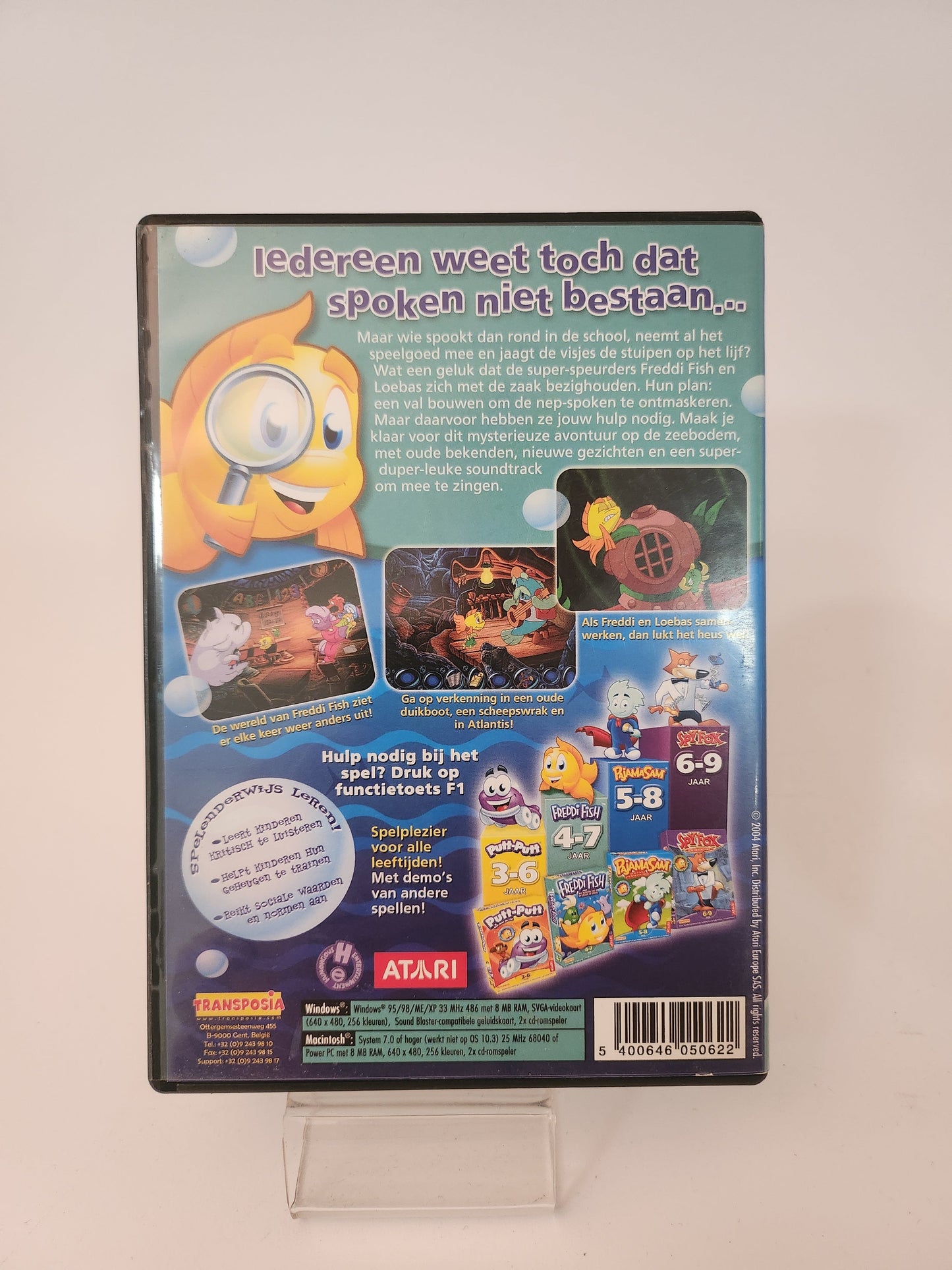 Freddie Fish: het Mysterie van de Spoken op School Dvd Kids - Dvd kids