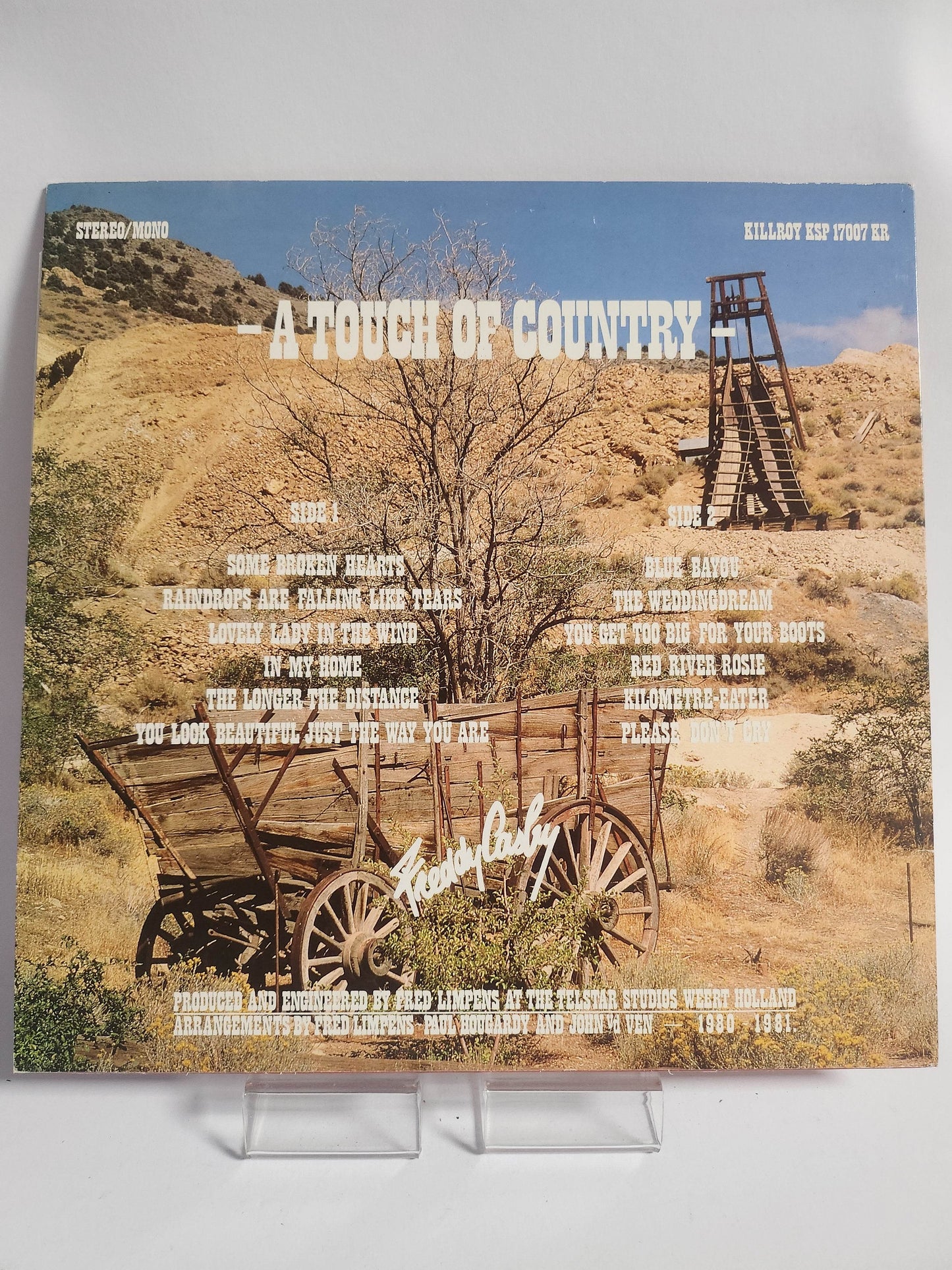 Freddy Casby: a Touch of Country LP Vinyl - Feniks Gameshop