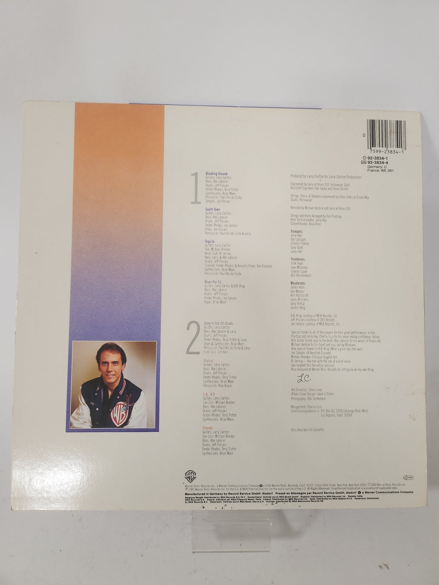Friends: Larry Carlton LP Vinyl - Lp Vinyl