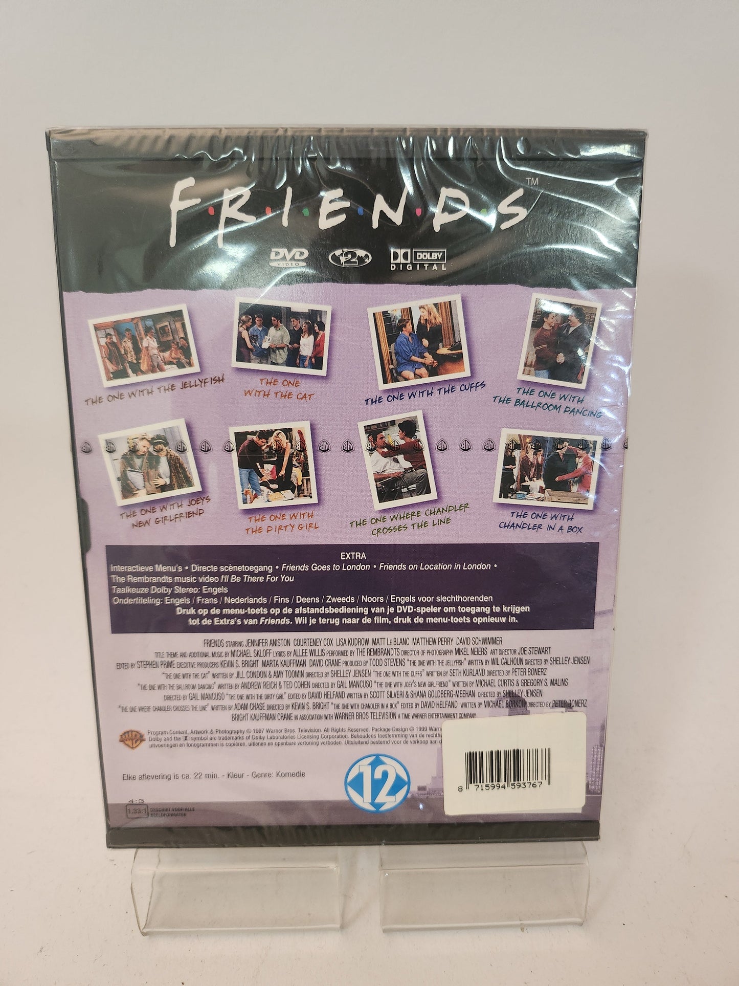 Friends Series 4 Episodes 1 tm 8 geseald Box DVD - Dvd Volwassenen